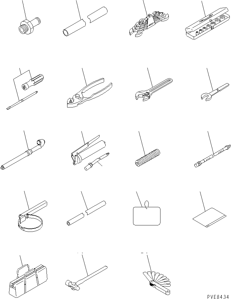 Wheel Loaders Komatsu / WA900-3 S/N 50001-UP(wa900-3c) / GENERAL TOOL (FRENCH)(420070 : V0300-01K0)