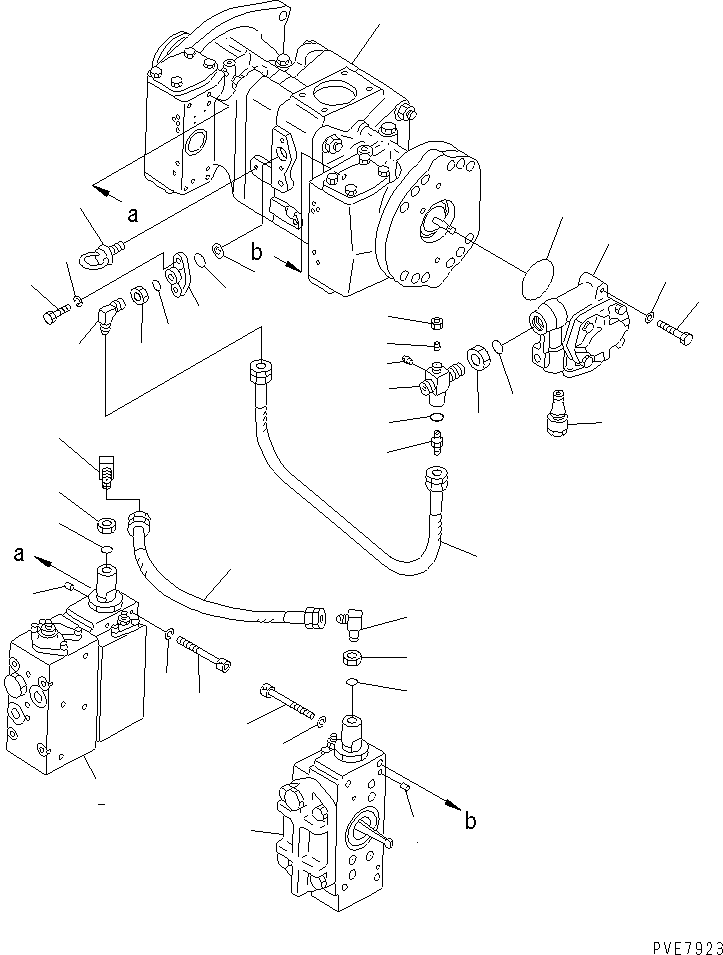 Wheel Loaders Komatsu / WA900-3 S/N 50001-UP(wa900-3c) / LOADER PUMP (1/11)(#50001-50026)(450030 : Y1600-01A0)