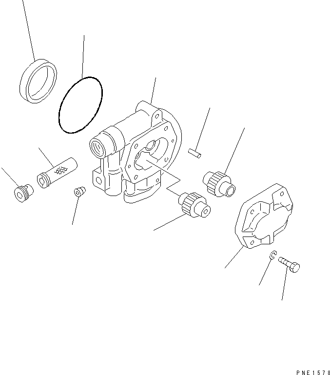 Wheel Loaders Komatsu / WA900-3 S/N 50001-UP(wa900-3c) / LOADER PUMP (5/11)(#50001-50026)(450130 : Y1600-05A0)