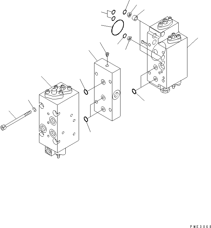Wheel Loaders Komatsu / WA900-3 S/N 50001-UP(wa900-3c) / SWITCH PUMP (10/12)(#50001-50026)(450520 : Y1600-30A0)