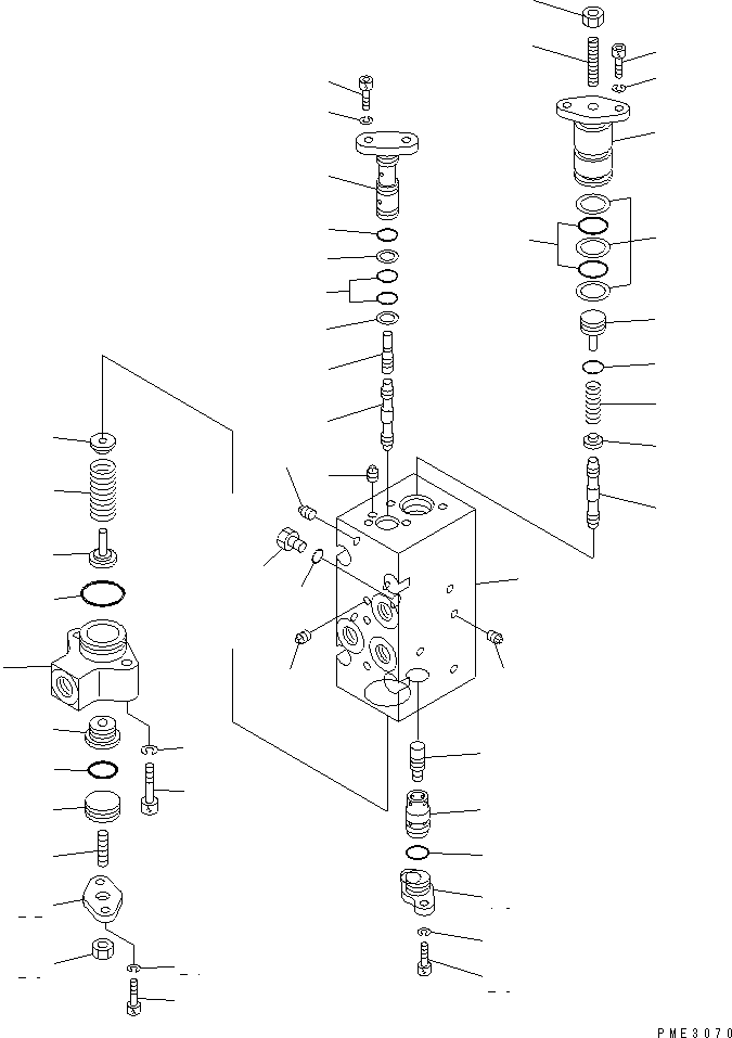 Wheel Loaders Komatsu / WA900-3 S/N 50001-UP(wa900-3c) / SWITCH PUMP (12/12)(#50001-50026)(450560 : Y1600-32A0)