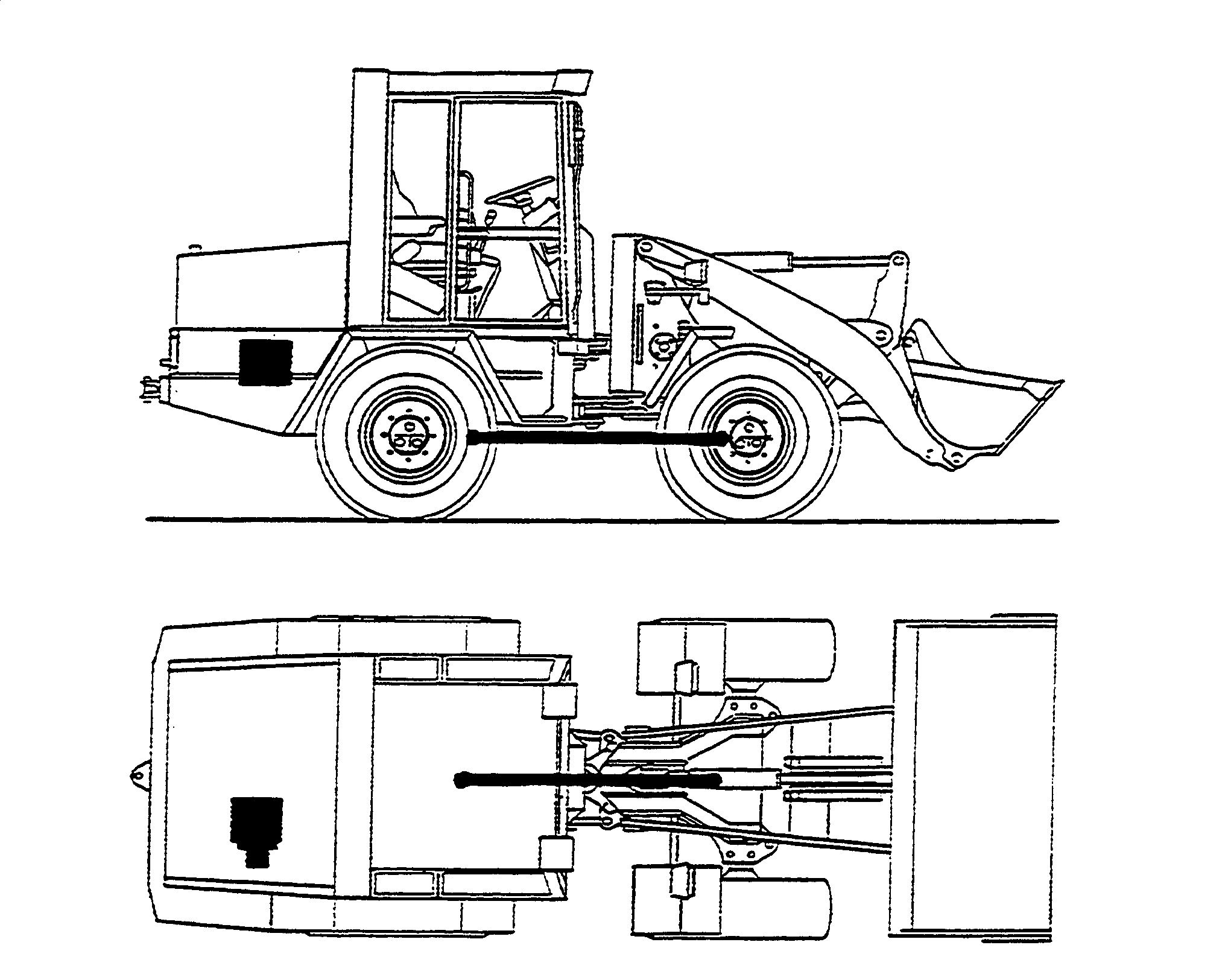 Wheel Loaders Komatsu / WA90-1 (20F) S/N 372020051 and up(wa90_1) / 04 TRANSMISSION, UNIVERSAL JOINT(04 : 04)
