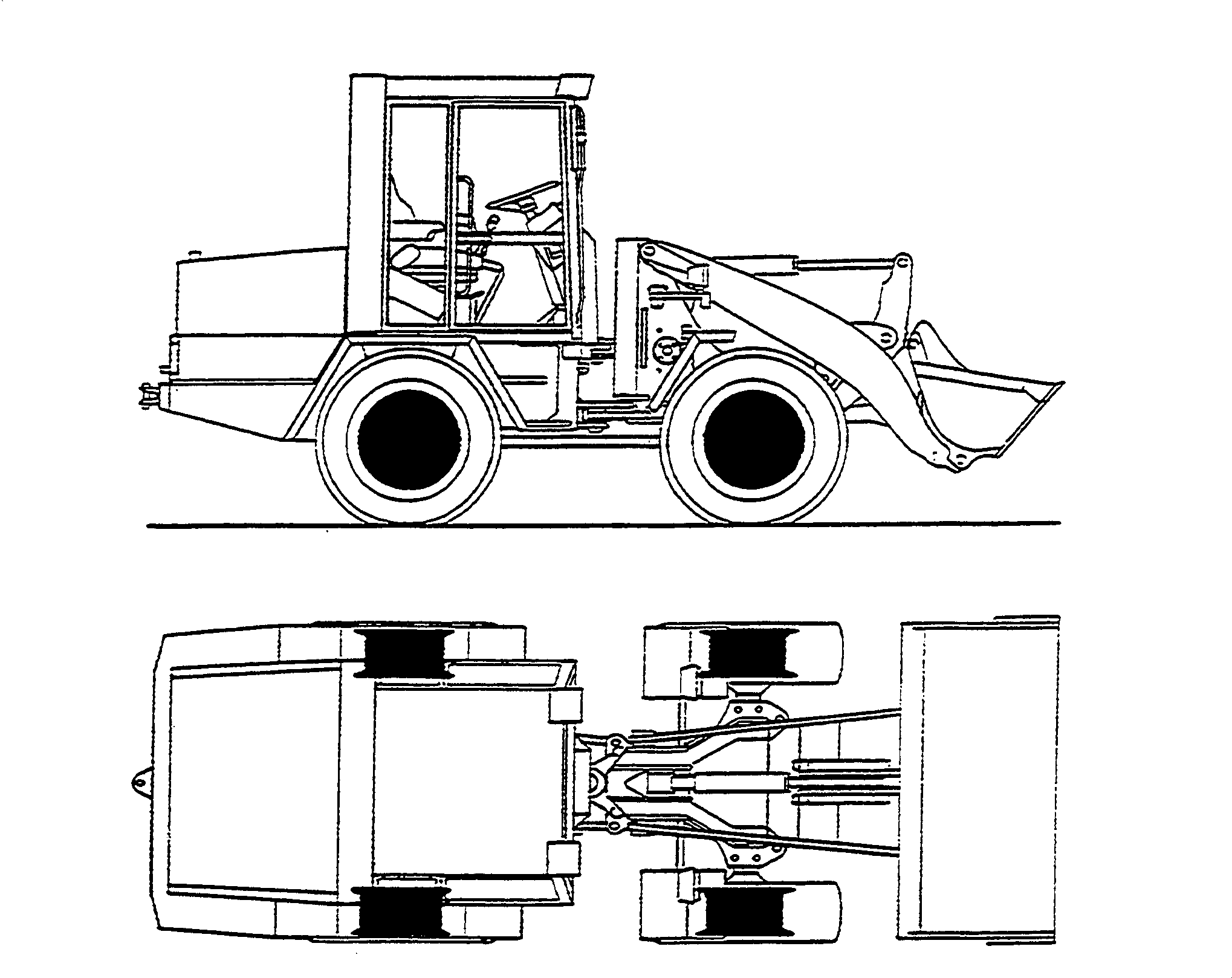 Wheel Loaders Komatsu / WA90-1 (20F) S/N 372020051 and up(wa90_1) / 06 DISC WHEEL, CHAIN(06 : 06)