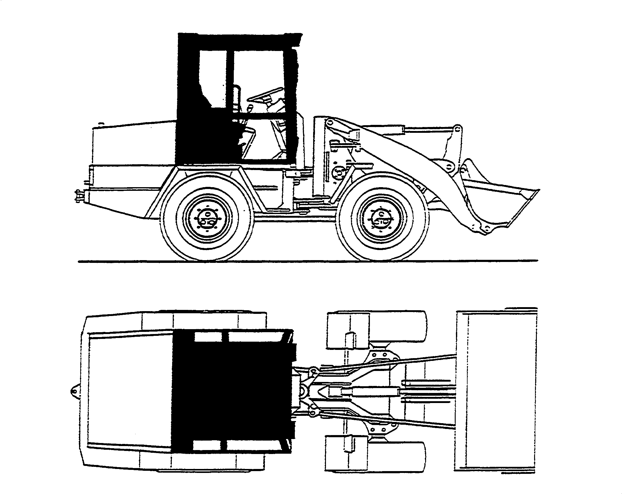 Wheel Loaders Komatsu / WA90-1 (20F) S/N 372020051 and up(wa90_1) / 11 DRIVERS CAB(11 : 11)