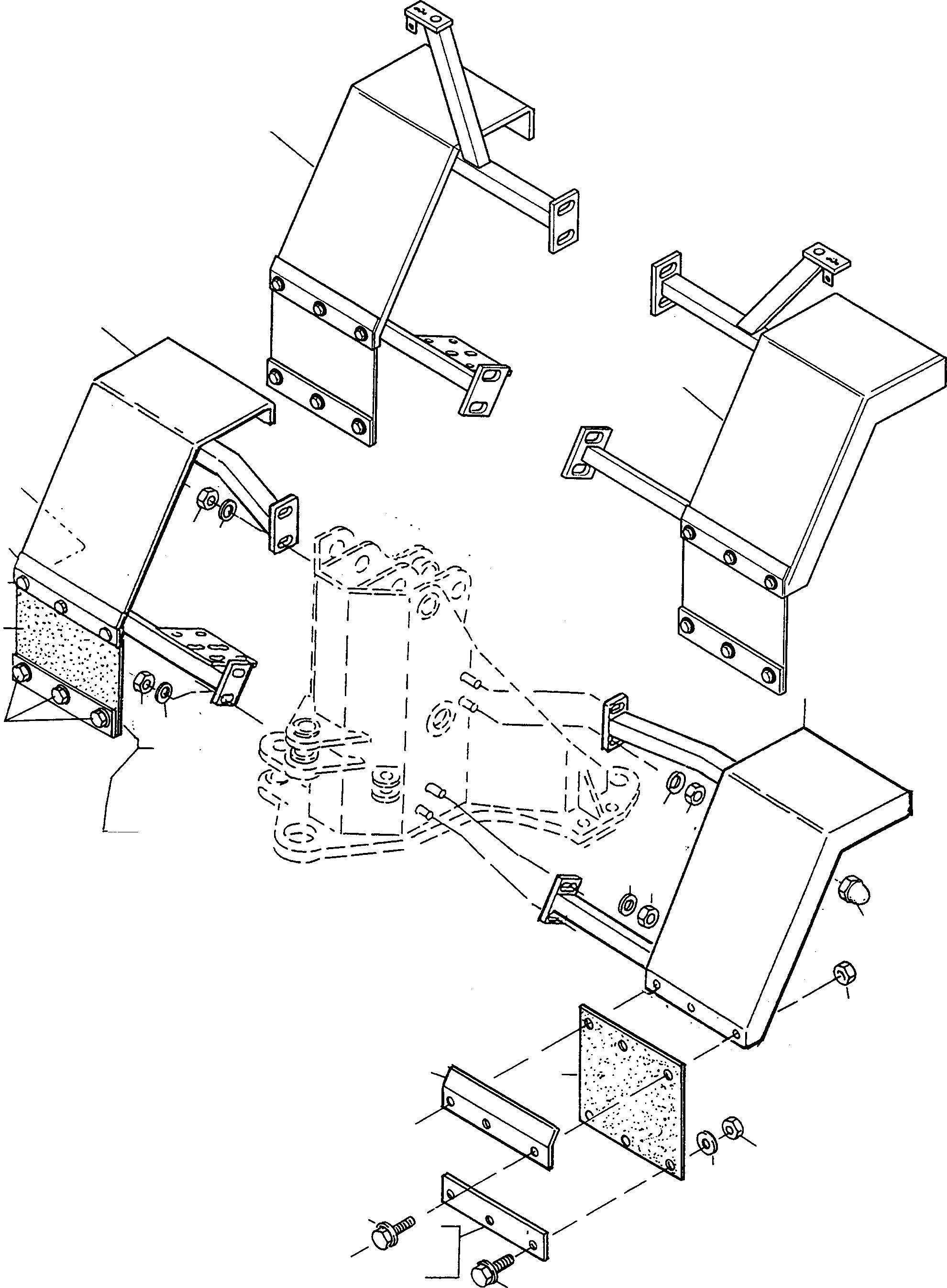 Wheel Loaders Komatsu / WA90-1 (20F) S/N 372020051 and up(wa90_1) / FENDER(10-06 : A5121)