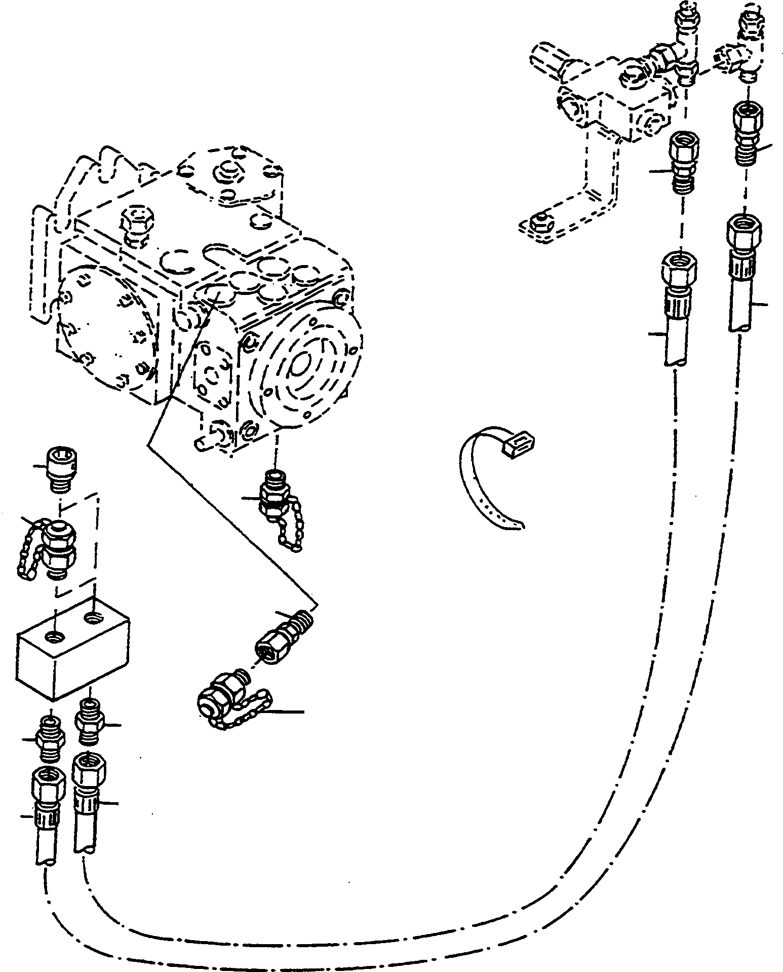 Wheel Loaders Komatsu / WA90-1 (20F) S/N 372020051 and up(wa90_1) / CHECK PORT(13-07 : A5129)