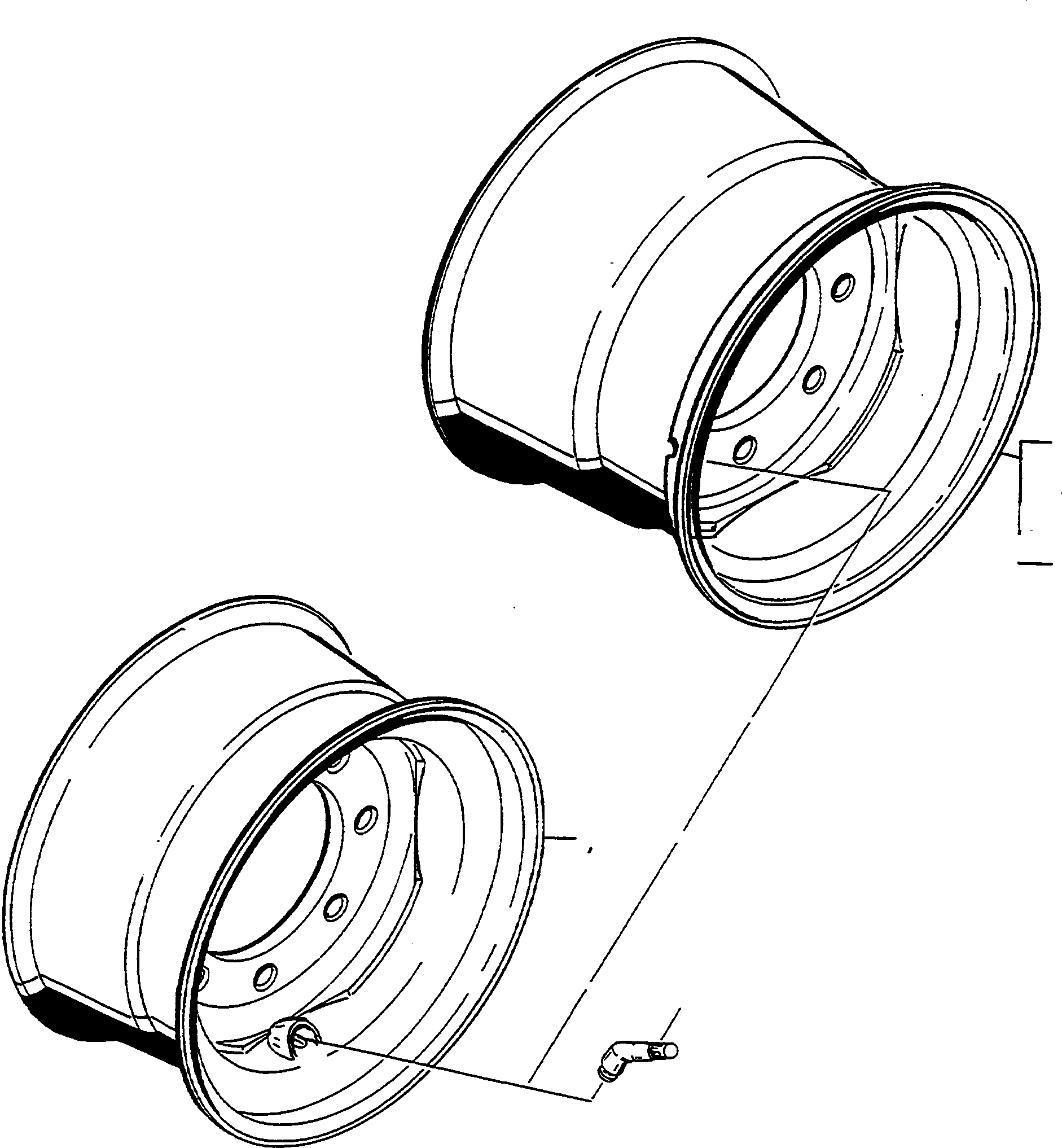 Wheel Loaders Komatsu / WA90-1S (20FS) S/N 372020401 and up(wa90_1s) / DISC WHEEL(06-77 : A5322)