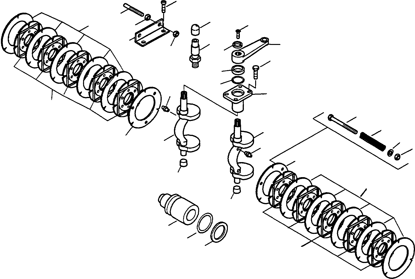 Wheel Loaders Komatsu / WA90-1S (20FS) S/N 372020401 and up(wa90_1s) / BRAKE, REAR AXLE(05-46 : A5388)