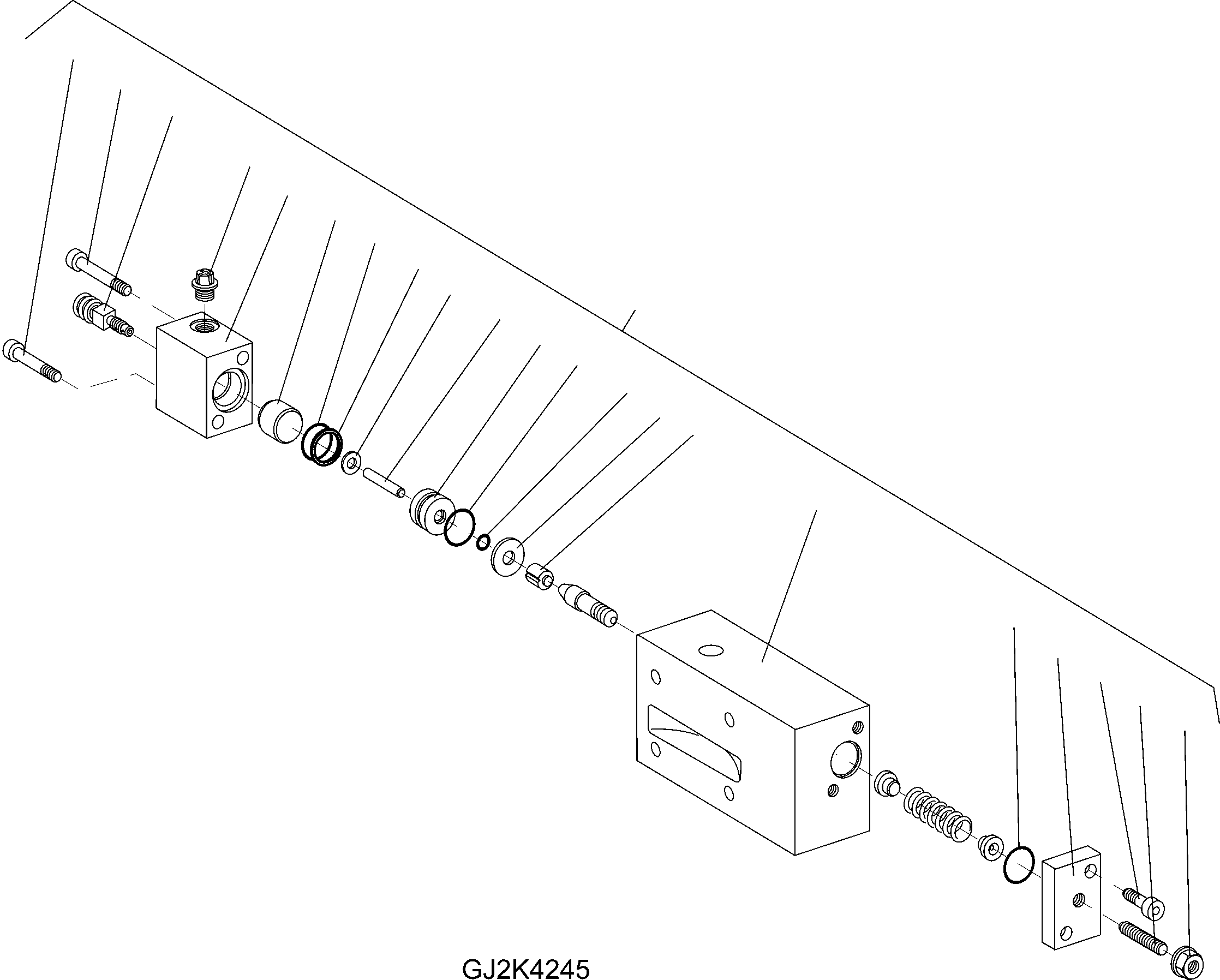 Wheel Loaders Komatsu / WA90-5 20 km/h S/N H50051-H50118 / H50121 / H50124 / H50128-Up(wa90_5a) / AXIAL PISTON PUMP, WITH SPEED CONTROL(04610_N : GJ2K4245)