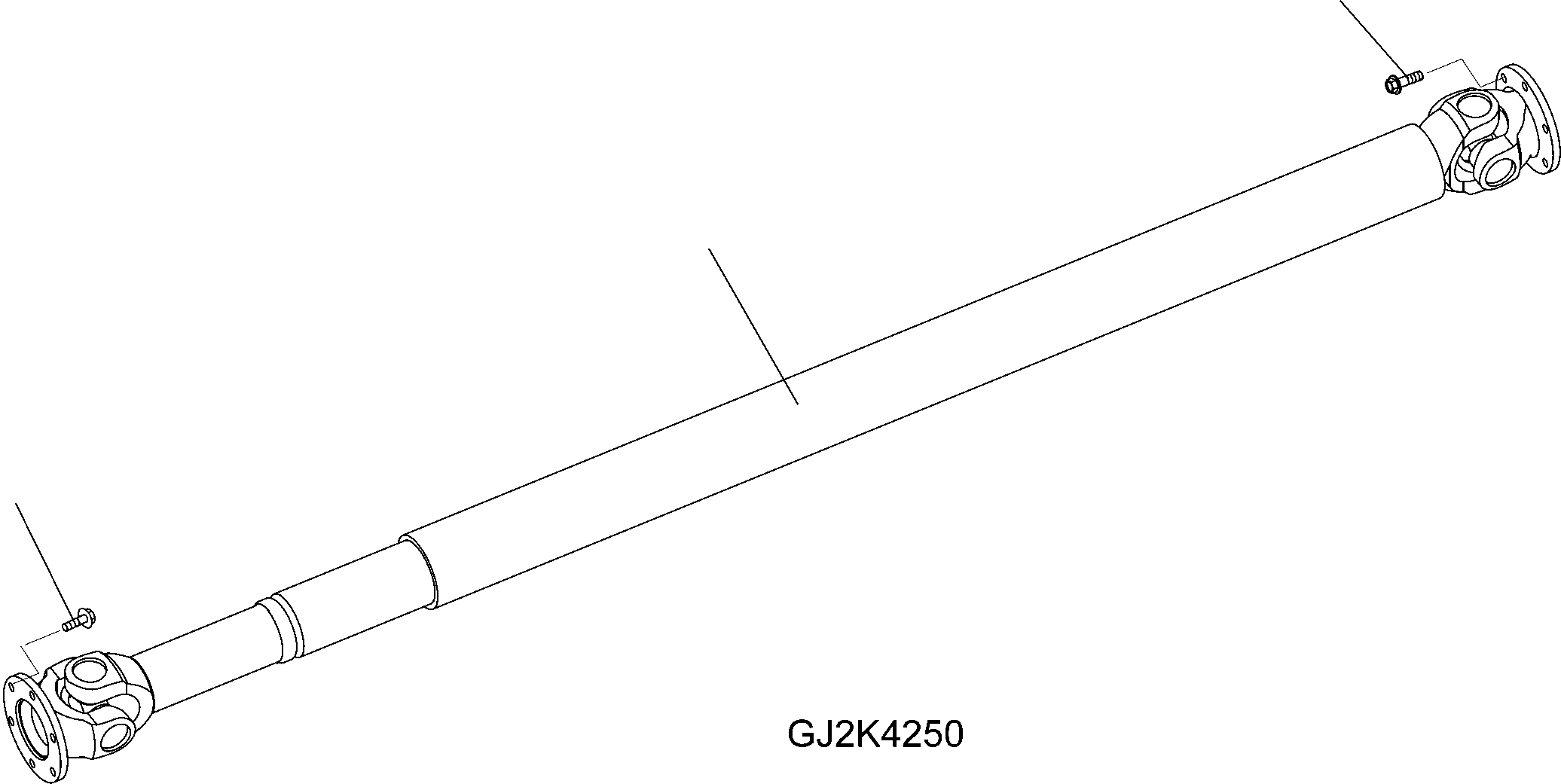 Wheel Loaders Komatsu / WA90-5 20 km/h S/N H50119-H50120 / H50122-H50123 / H50125-H50127(wa90_5c) / UNIVERSAL JOINT(04750_A : GJ2K4250)