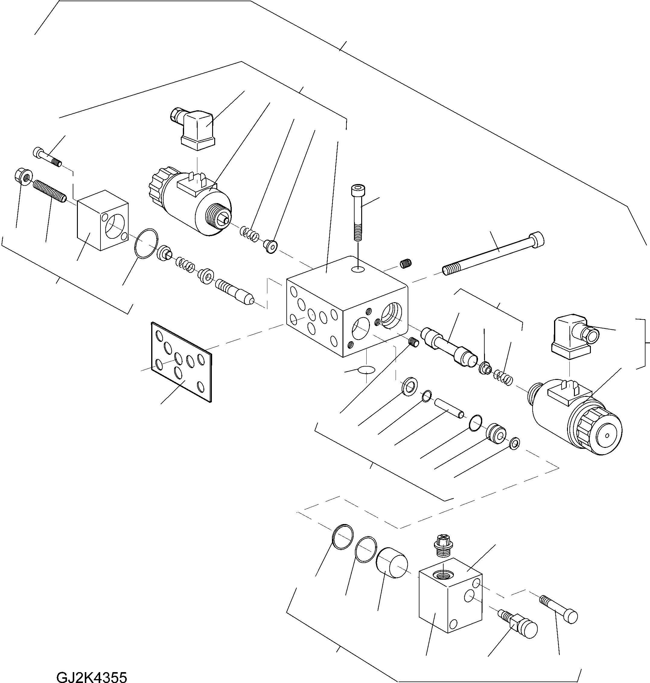 Wheel Loaders Komatsu / WA90-5 20 km/h S/N H50119-H50120 / H50122-H50123 / H50125-H50127(wa90_5c) / AXIAL PISTON PUMP(04610_L : GJ2K4355)