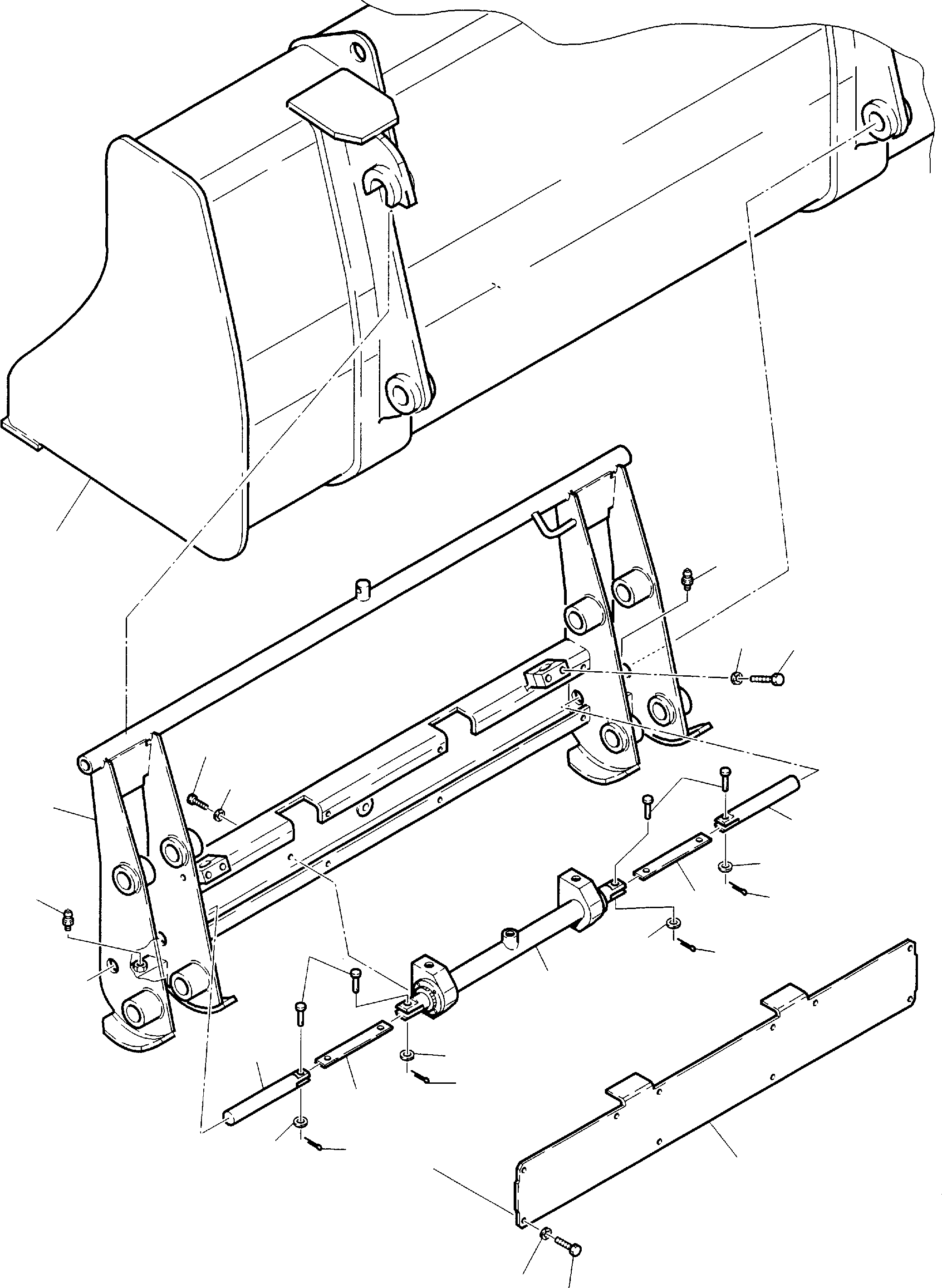 Backhoeloaders Komatsu / WB140-2 S/N 140F10001-Up(wb140_2) / QUICK HYDRAULIC COUPLING FOR BUCKET (OPTIONAL)(G-0110 : 7060)