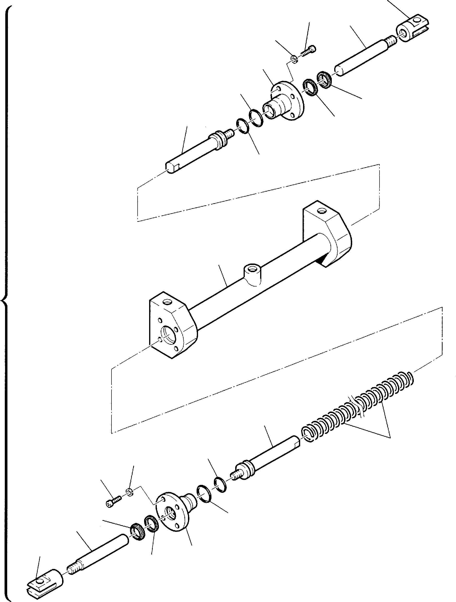 Backhoeloaders Komatsu / WB140-2 S/N 140F10001-Up(wb140_2) / JACK (QUICK COUPLING FOR BUCKET) (OPTIONAL)(G-0120 : 7070)