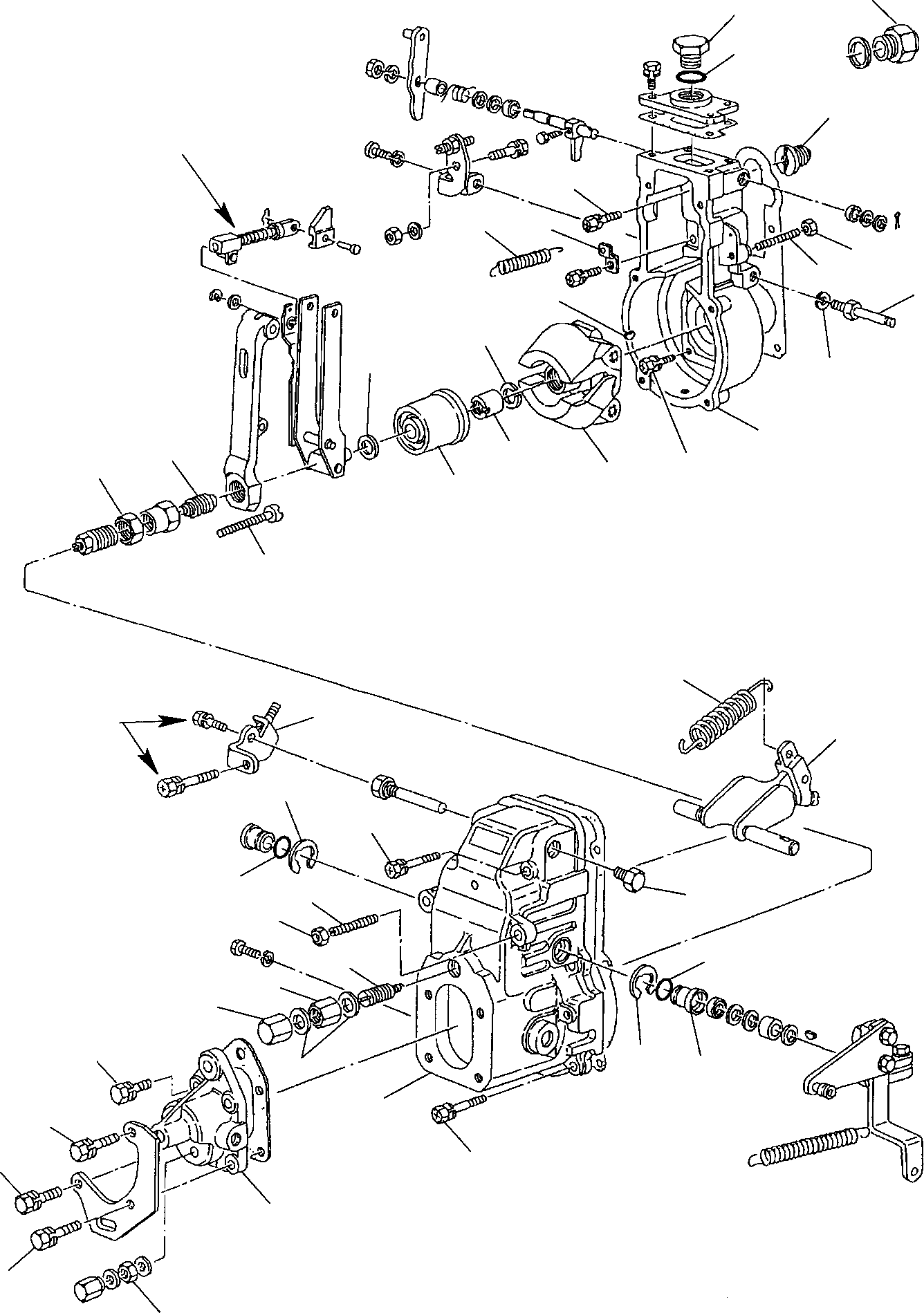 Backhoeloaders Komatsu / WB150PS-2 S/N 150F50001-Up(wb150_ps) / GOVERNOR (1/2)(A-0080 : 0231)