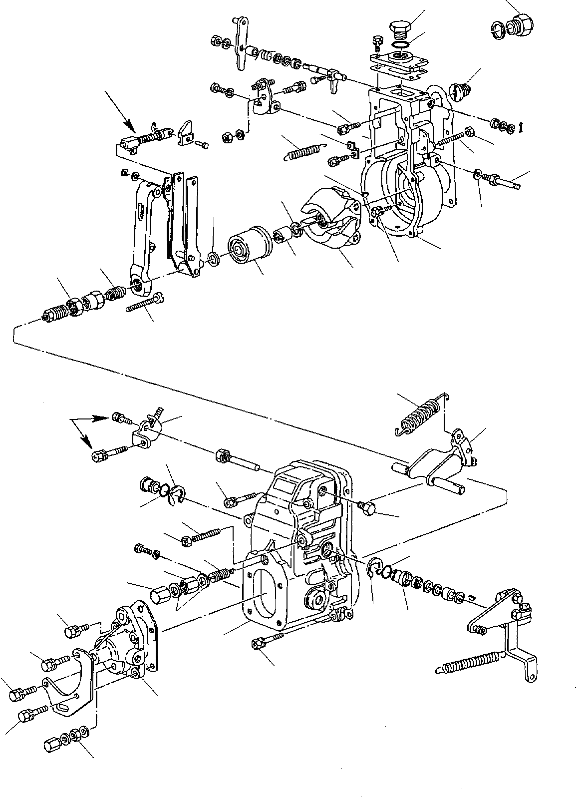 Backhoeloaders Komatsu / WB150PS-2 S/N 150F50020-Up(wb150psa) / GOVERNOR (1/2)(A-0090 : 0231)