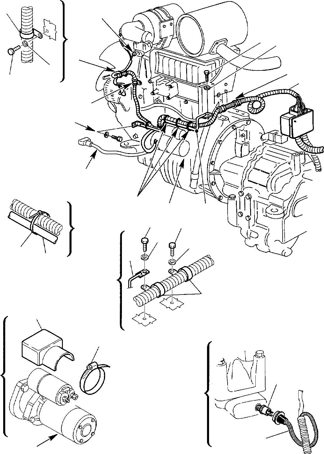 Backhoeloaders Komatsu / WB150PS-2 S/N 150F50020-Up(wb150psa) / ELECTRICAL SYSTEM (1/6)(B-0160 : 1500)