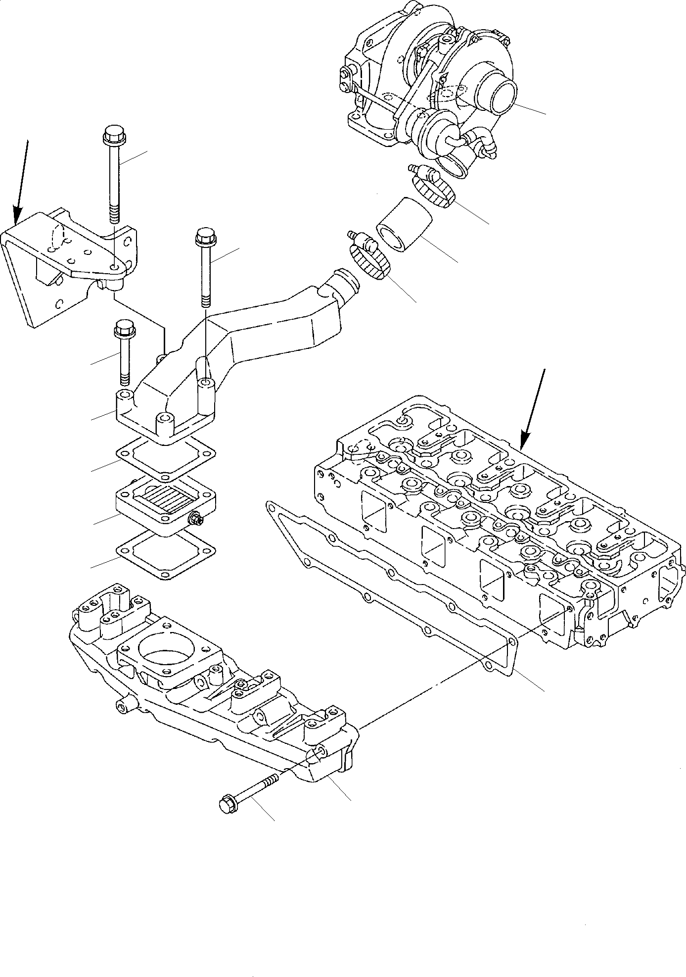 Backhoeloaders Komatsu / WB150WSC-2 S/N 150EF80001-Up(wb150wsc) / SUCTION MANIFOLD(A-0020 : 0111)