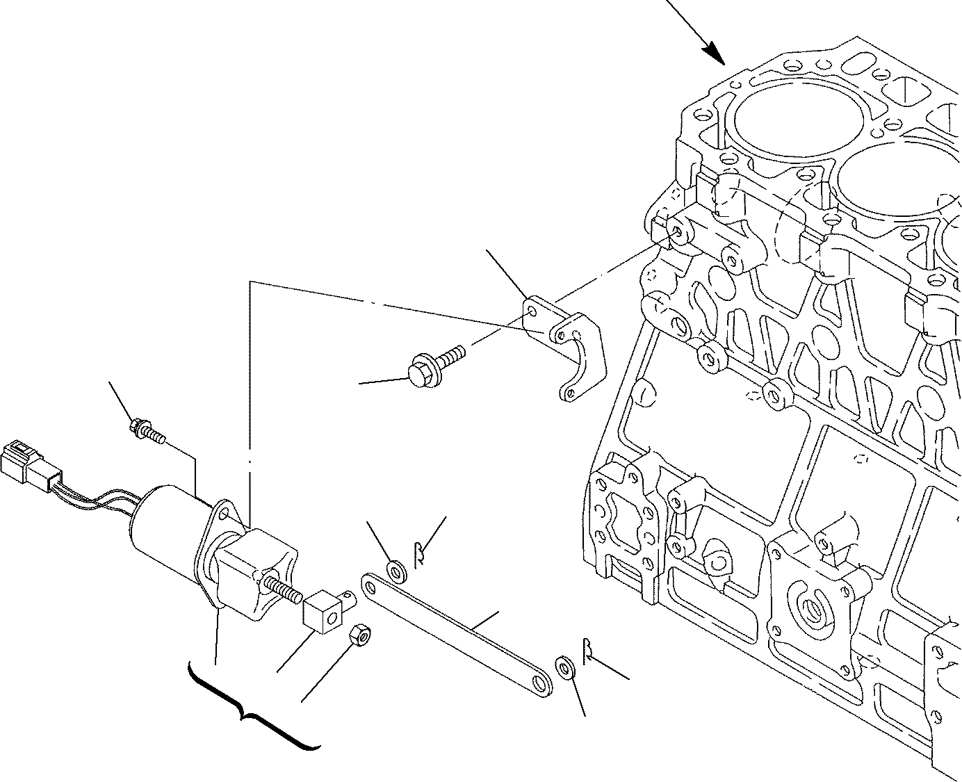 Backhoeloaders Komatsu / WB150WSC-2 S/N 150EF80001-Up(wb150wsc) / ENGINE STOP DEVICE(A-0230 : 0621)