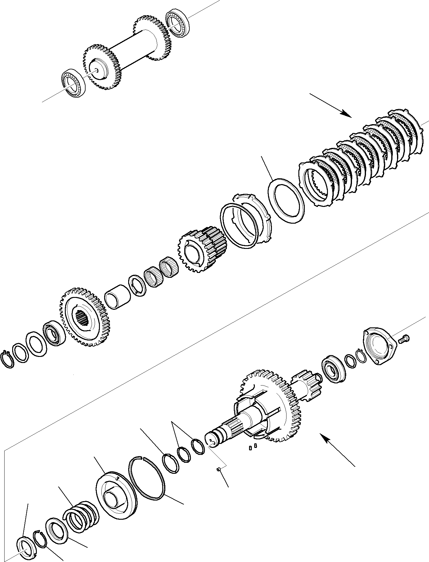 Backhoeloaders Komatsu / WB150WSC-2 S/N 150EF80001-Up(wb150wsc) / TRANSMISSION (5/13)(C-0090 : 3240)