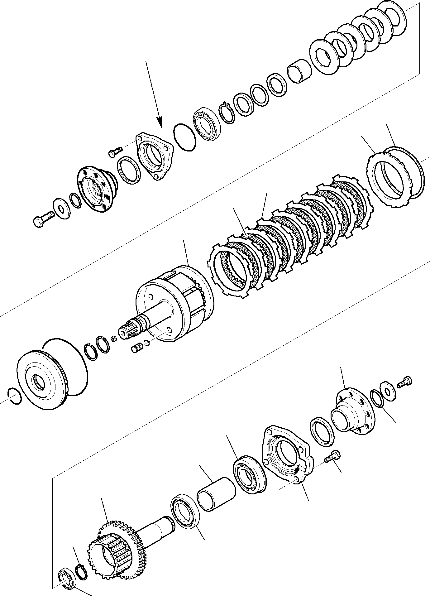 Backhoeloaders Komatsu / WB150WSC-2 S/N 150EF80001-Up(wb150wsc) / TRANSMISSION (9/13)(C-0130 : 3260)