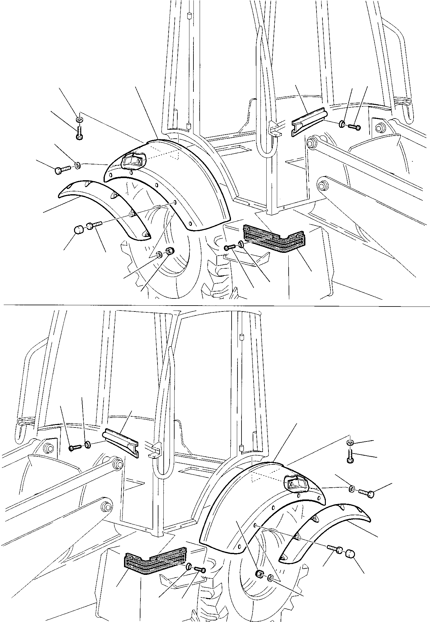 Backhoeloaders Komatsu / WB150WSC-2 S/N 150EF80001-Up(wb150wsc) / COVERS (3/3)(E-0030 : 5020)