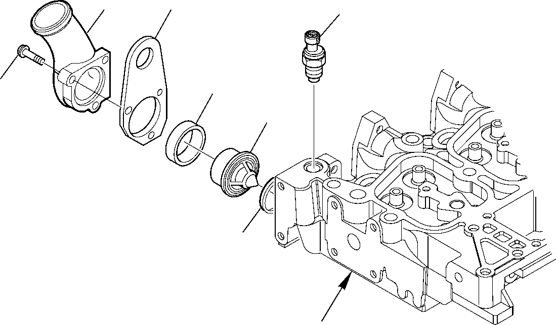 Backhoeloaders Komatsu / WB91R-5 S/N F00003-Up(wb91r5) / TEMPERATURE REGULATOR(A-0290 : 0513)