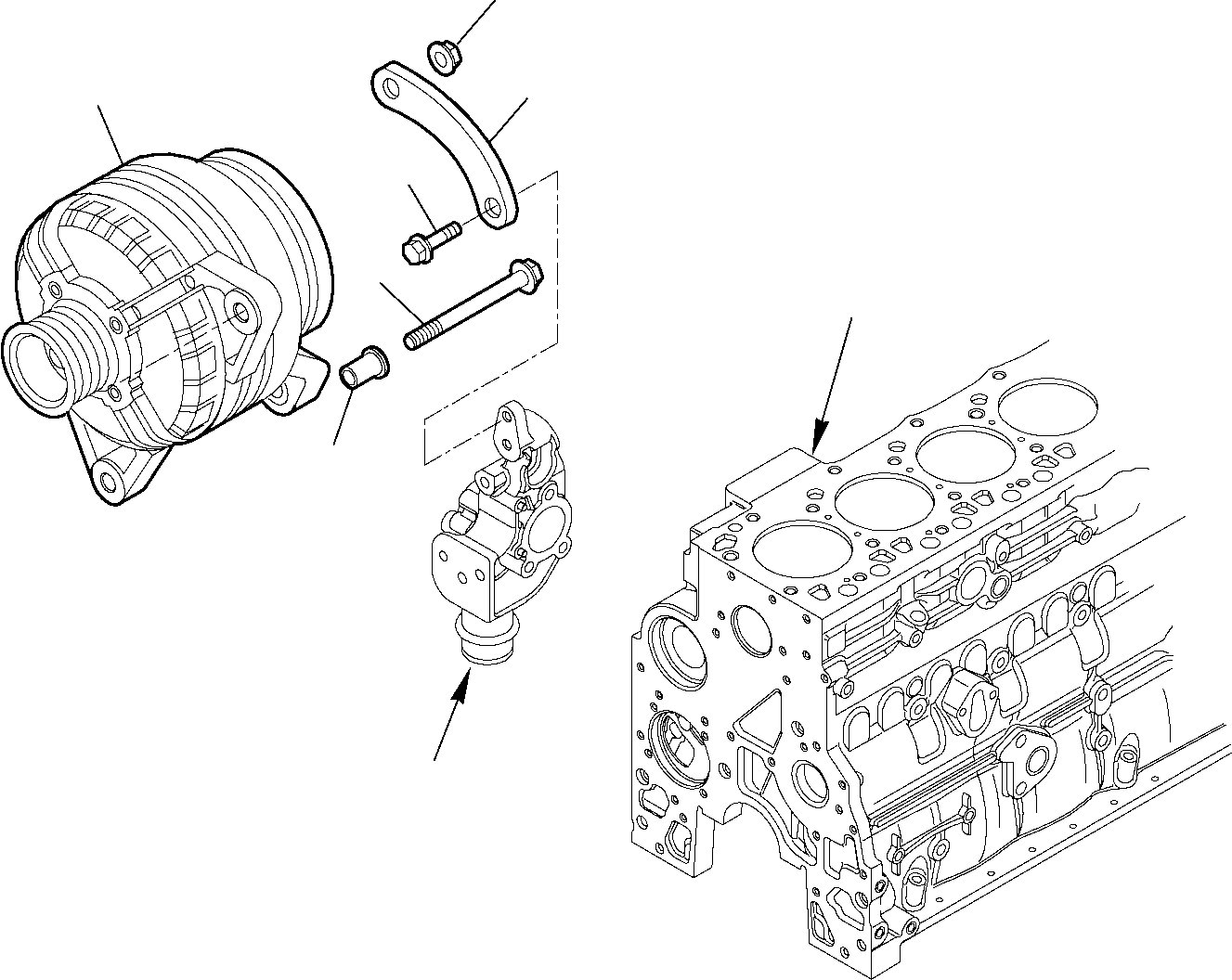 Backhoeloaders Komatsu / WB91R-5 S/N F00003-Up(wb91r5) / GENERATOR (1/2)(A-0310 : 0601)