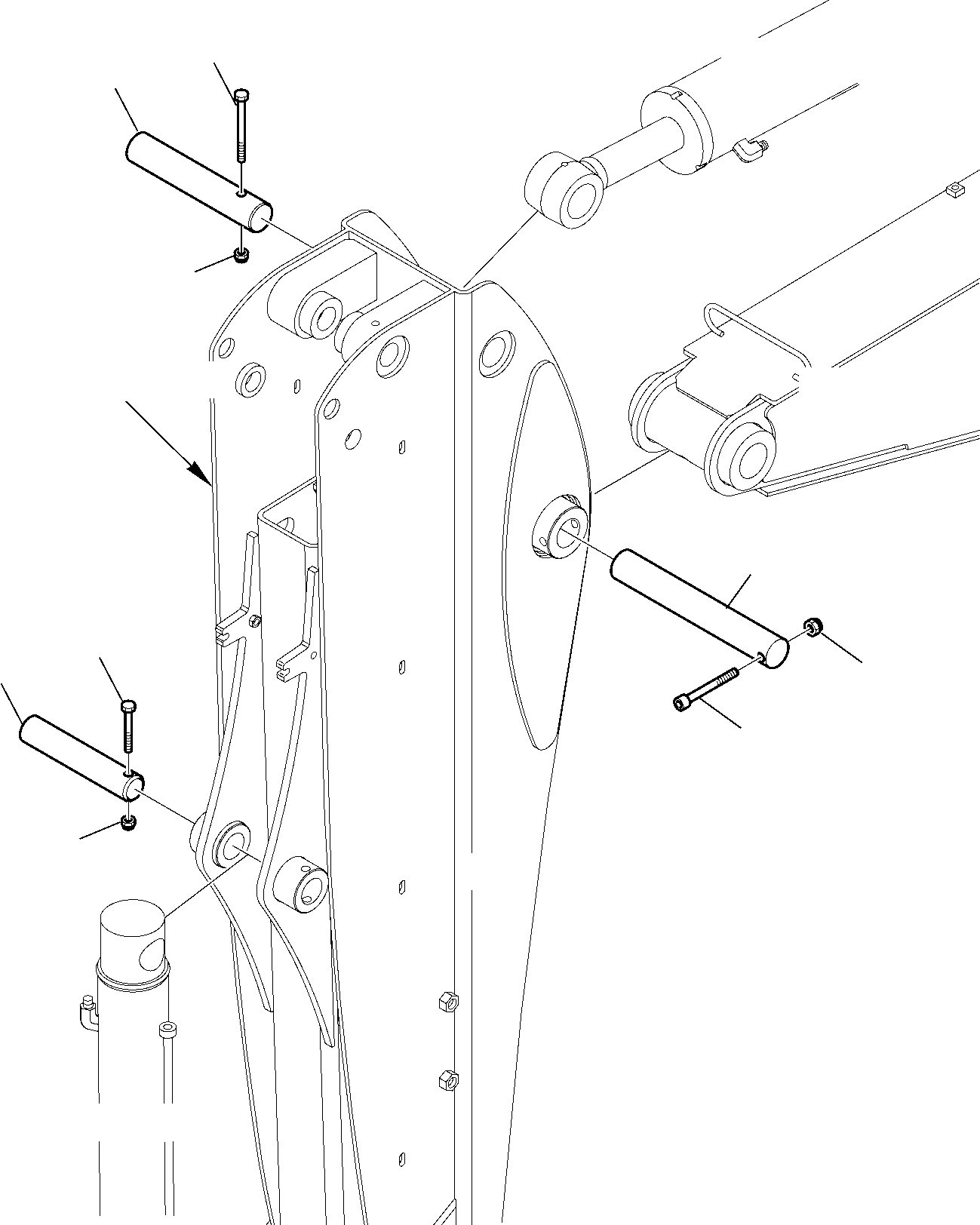 Backhoeloaders Komatsu / WB91R-5 S/N F00003-Up(wb91r5) / TELESCOPIC ARM (2/2)(G-0400 : 7610)