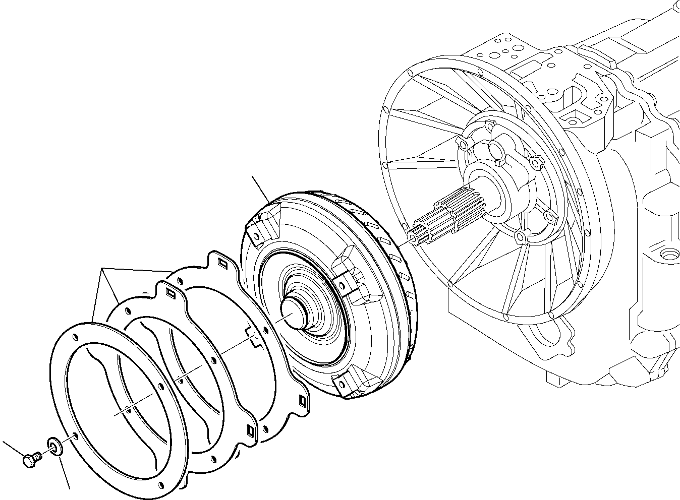 Backhoeloaders Komatsu / WB93R-5 S/N F50003-Up(wb93r5) / TRANSMISSION (11/11)(C-0180 : 3250)