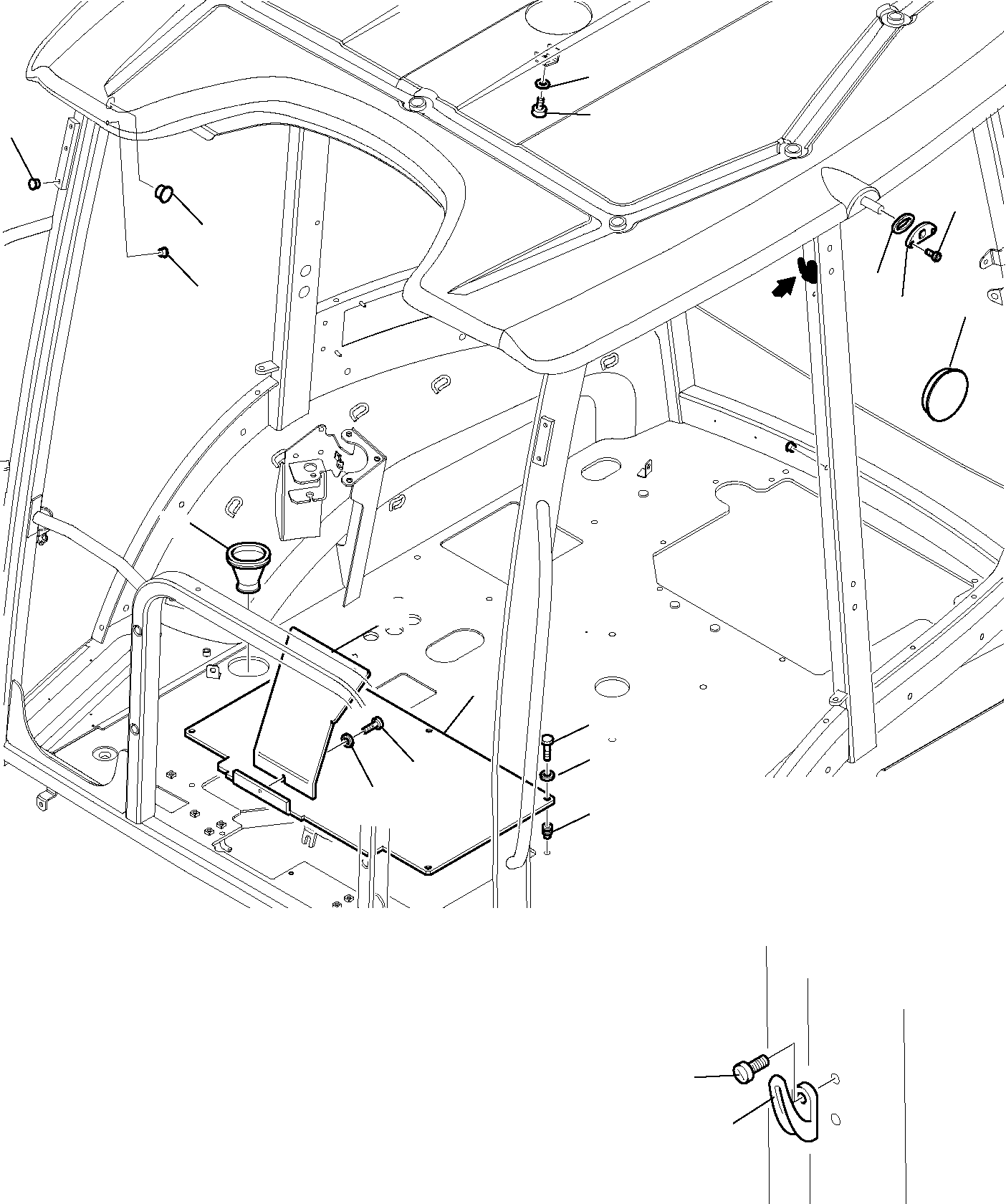 Backhoeloaders Komatsu / WB93R-5 S/N F50003-Up(wb93r5) / CAB (WITH BACKHOE PPC) (14/14)(E-0260 : 5267)