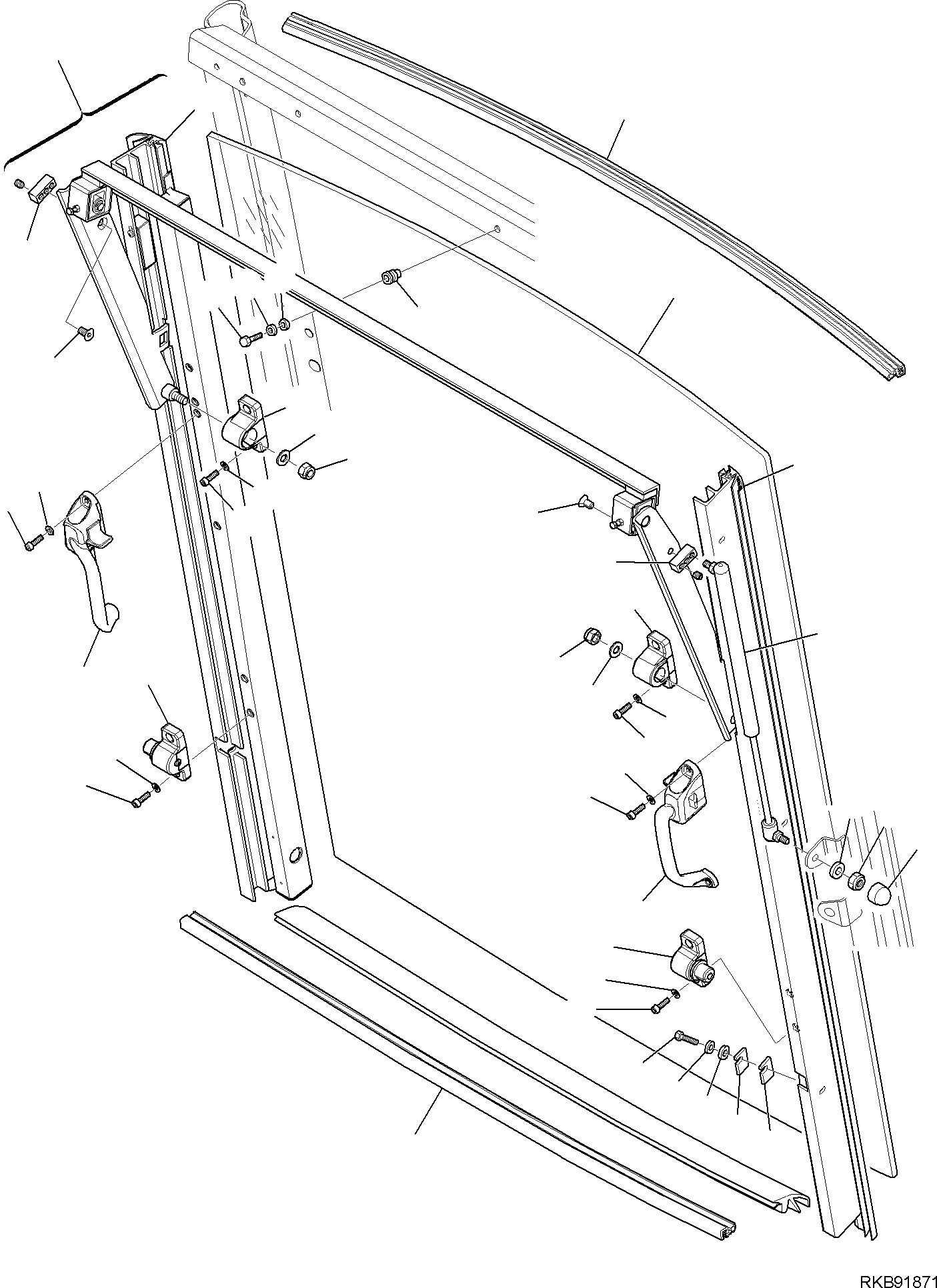 Backhoeloaders Komatsu / WB93S-5E0 S/N F20003-Up(wb93s5e0) / CAB (6/16)(E-5225 : 5225)