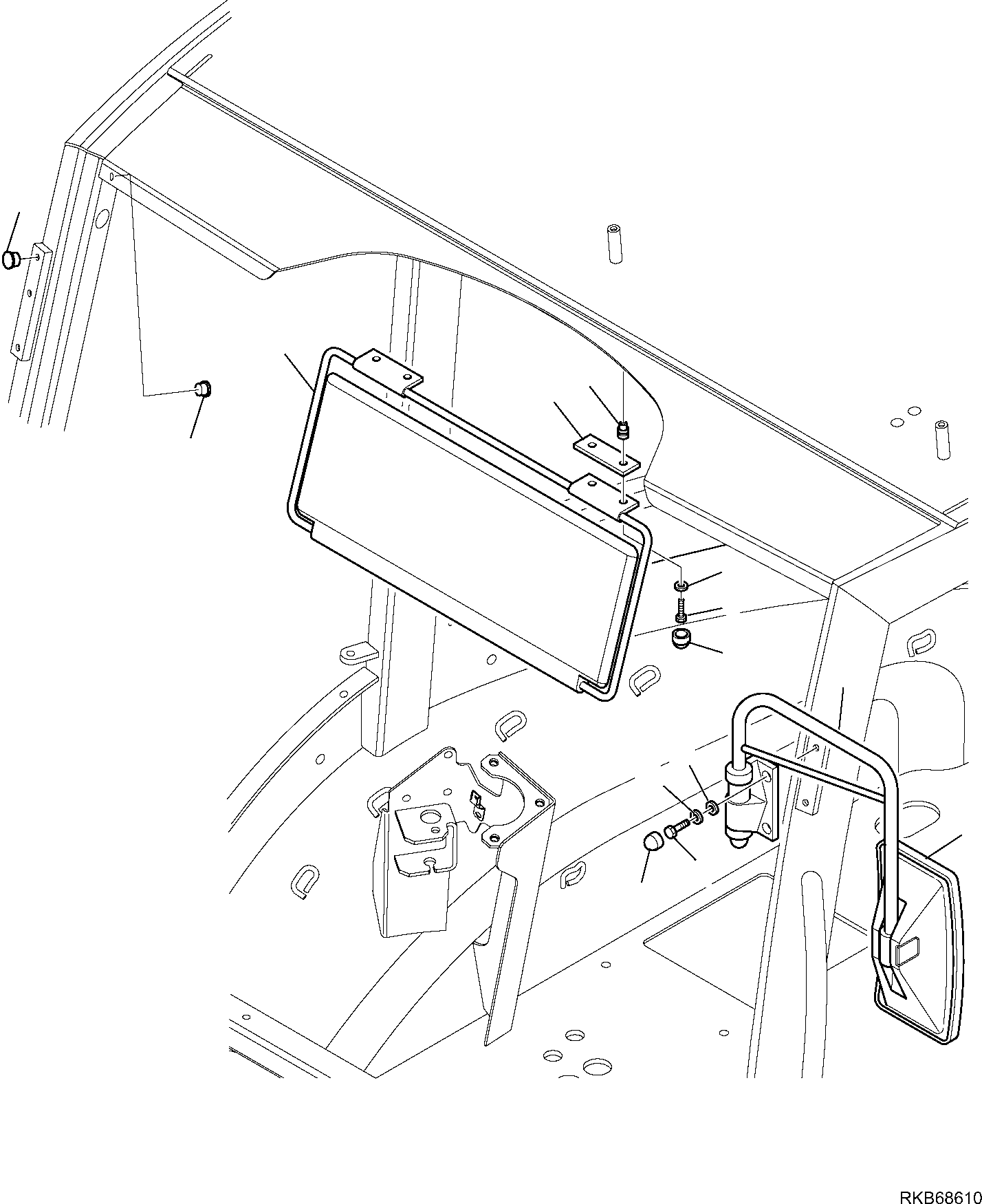 Backhoeloaders Komatsu / WB93S-5E0 S/N F20003-Up(wb93s5e0) / CAB (8/14)(E-5235 : 5235)