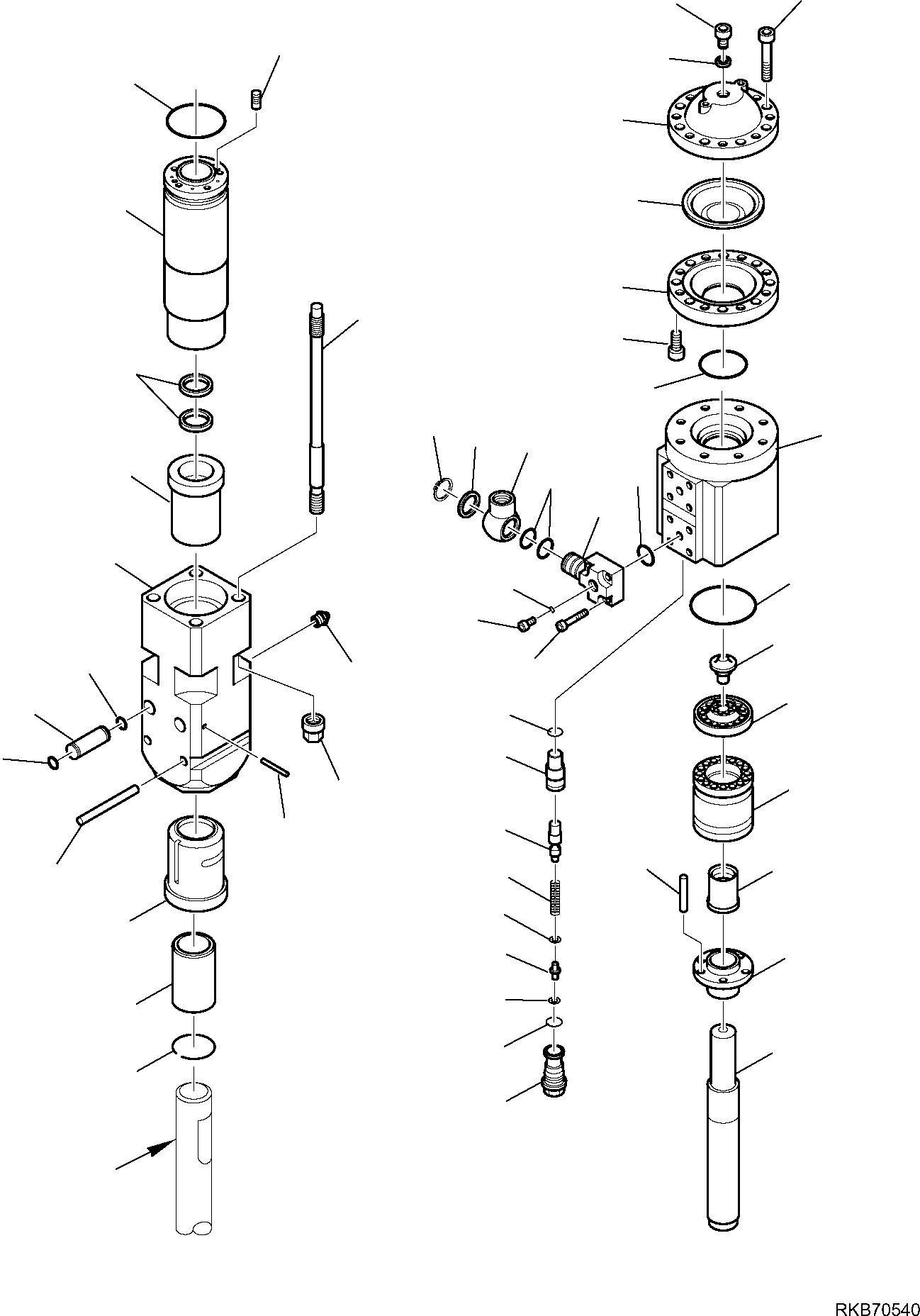 Backhoeloaders Komatsu / WB93S-5E0 S/N F20003-Up(wb93s5e0) / HAMMER HP600 (3/3)(F-6947 : 6947)