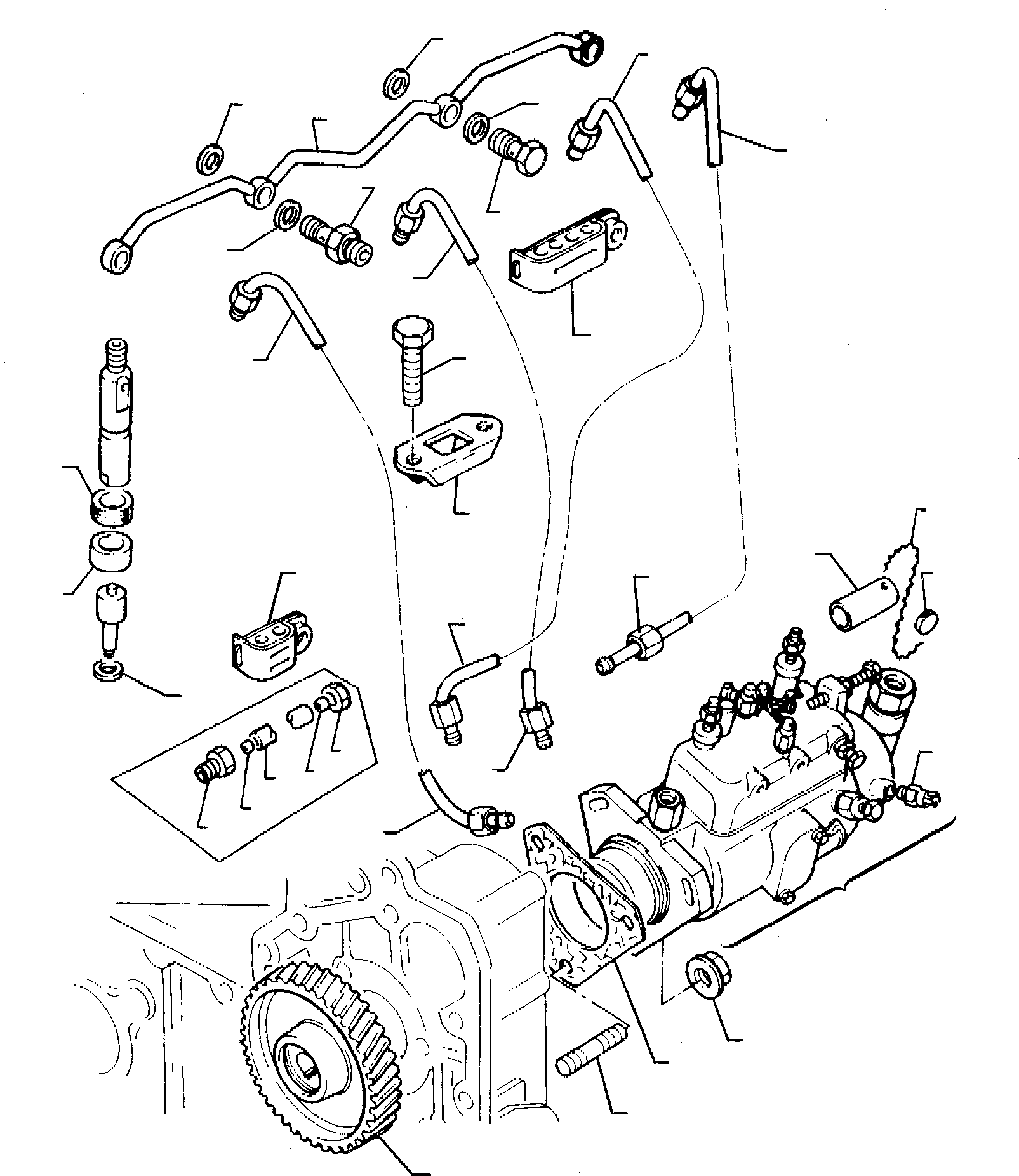 Backhoeloaders Komatsu / WB95R-1 WB97R-1 S/N 8901442-Up(wb9597r1) / FUEL INJECTION SYSTEM (ASPIRATED ENGINE)(A-0270 : 0401)