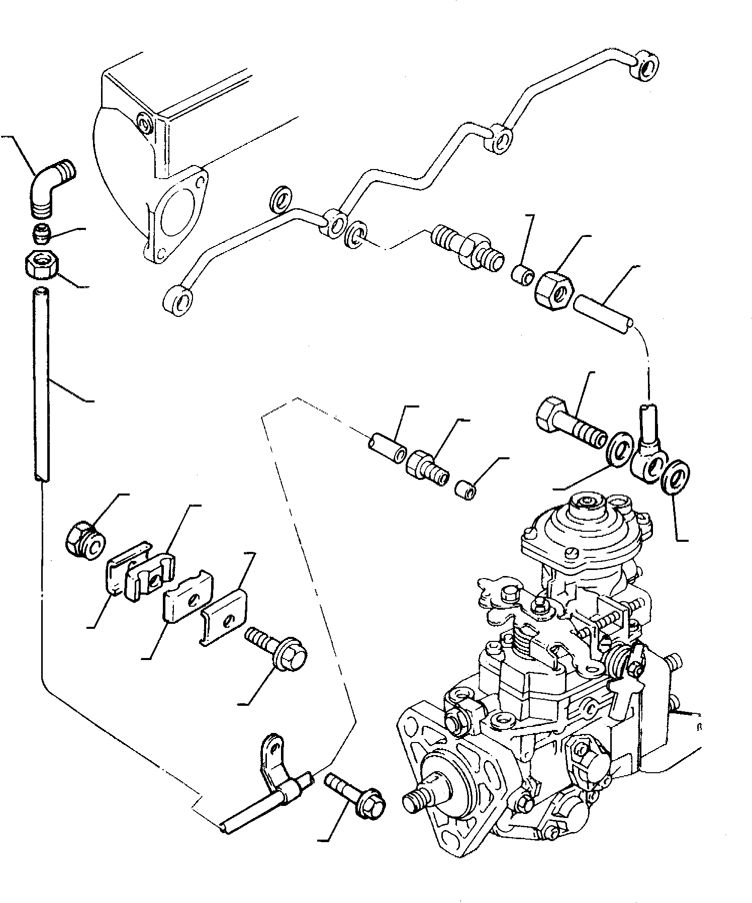 Backhoeloaders Komatsu / WB95R-1 WB97R-1 S/N 8901442-Up(wb9597r1) / FUEL INJECTION SYSTEM (2/2) (TURBO ENGINE)(A-0300 : 0404)