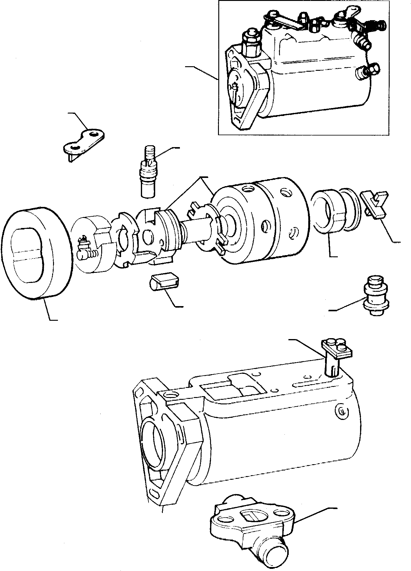 Backhoeloaders Komatsu / WB95R-1 WB97R-1 S/N 8901442-Up(wb9597r1) / INJECTION PUMP (TURBO ENGINE)(A-0420 : 0451)