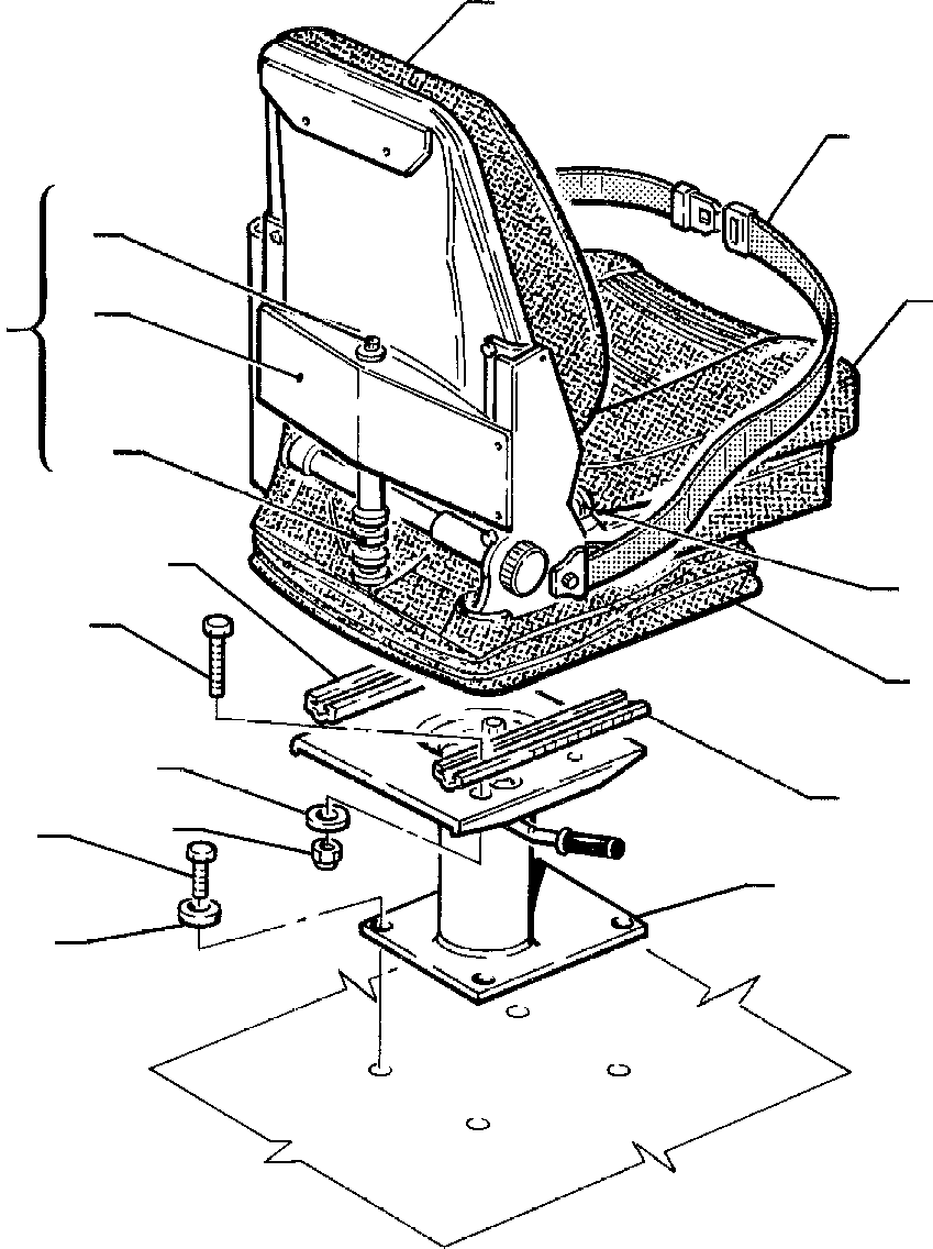 Backhoeloaders Komatsu / WB95R-1 WB97R-1 S/N 8901442-Up(wb9597r1) / OPERATOR