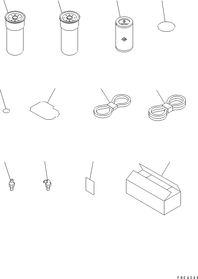 Komatsu parts book diagram for WD500-3 S/N 50001-UP: TOOL (RUSSIAN)(#50011-)