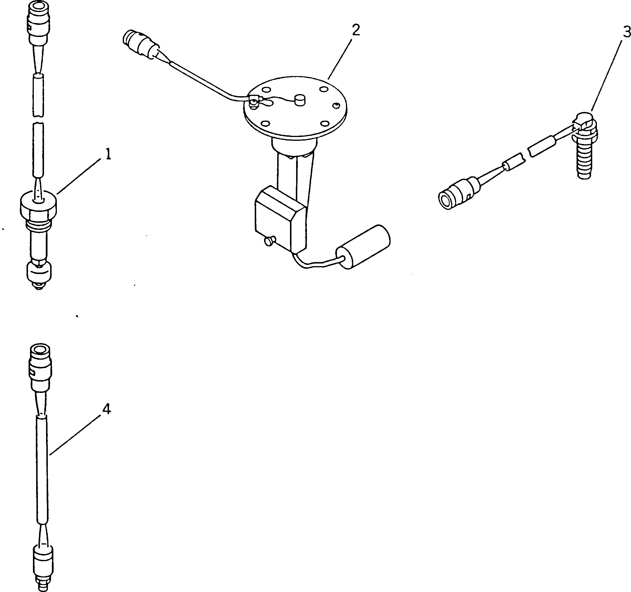 Wheel Dozers Komatsu / WD600-1H S/N 10001-UP (-50cent. Spec.)(wd600-0c) / SENSOR(030320 : 1611)