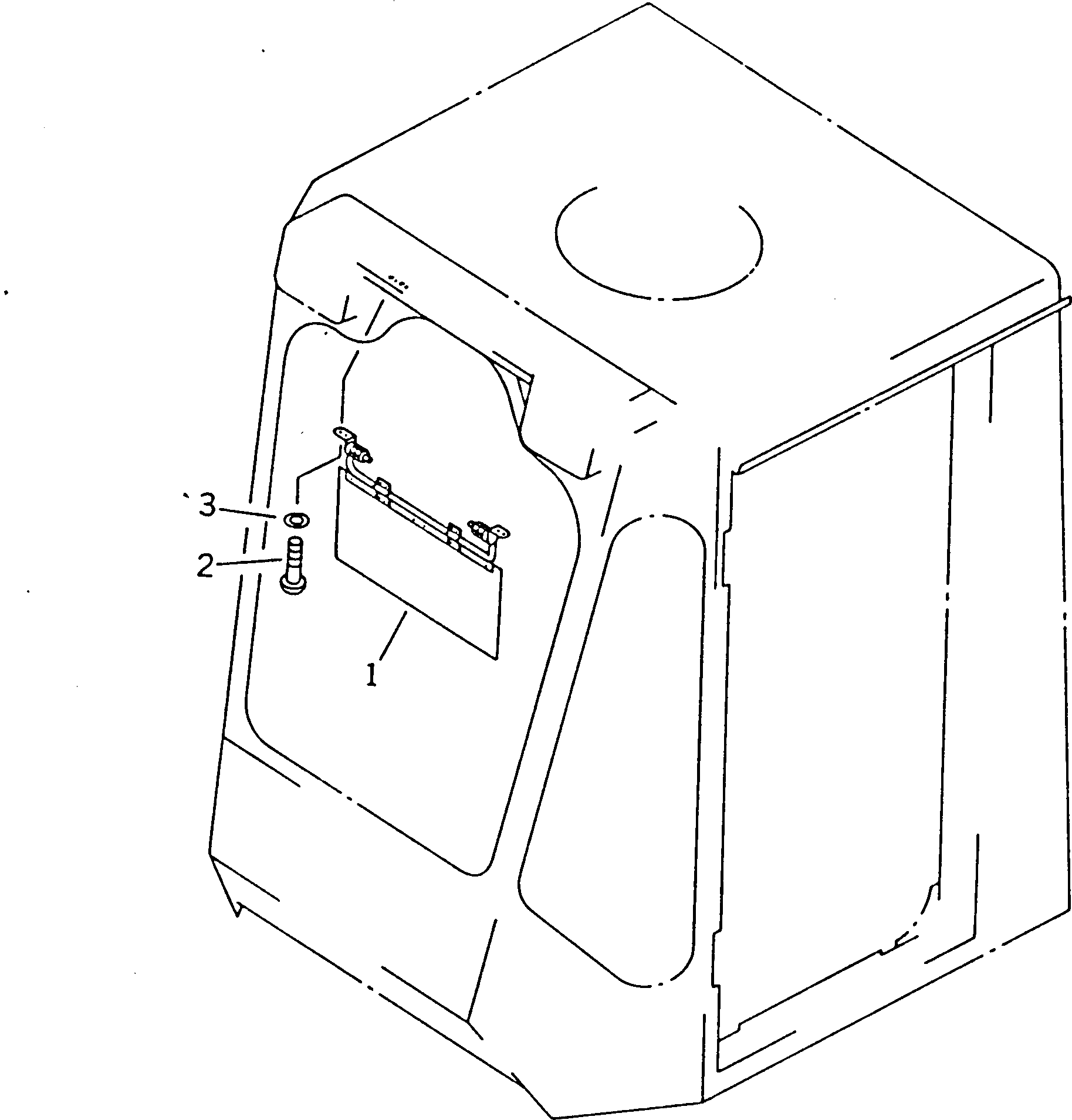 Wheel Dozers Komatsu / WD600-1H S/N 10001-UP (-50cent. Spec.)(wd600-0c) / SUN VISOR(150300 : 5473)