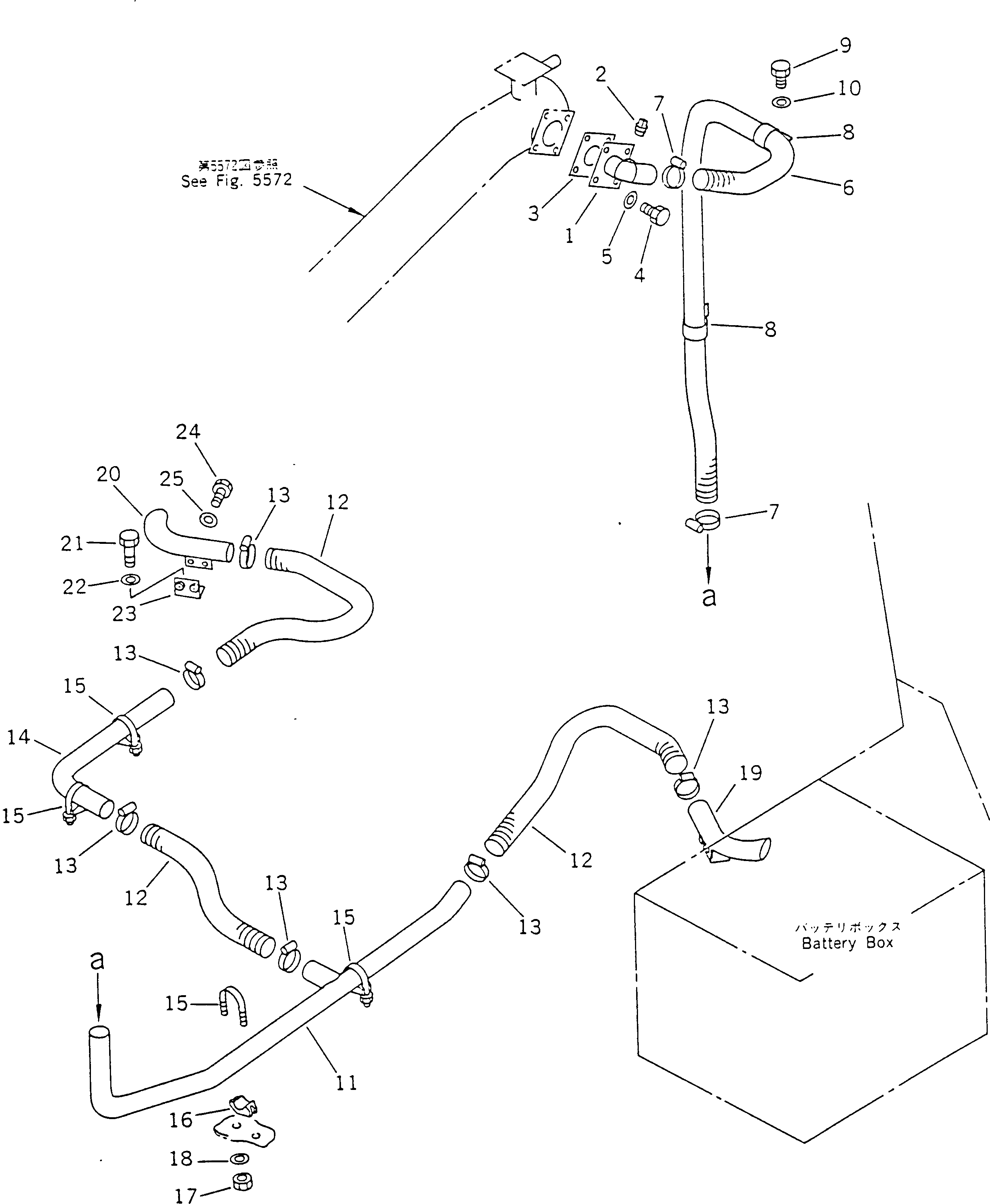 Wheel Dozers Komatsu / WD600-1H S/N 10001-UP (-50cent. Spec.)(wd600-0c) / FUEL FIRE HEATER (3/6)(150430 : 5573)