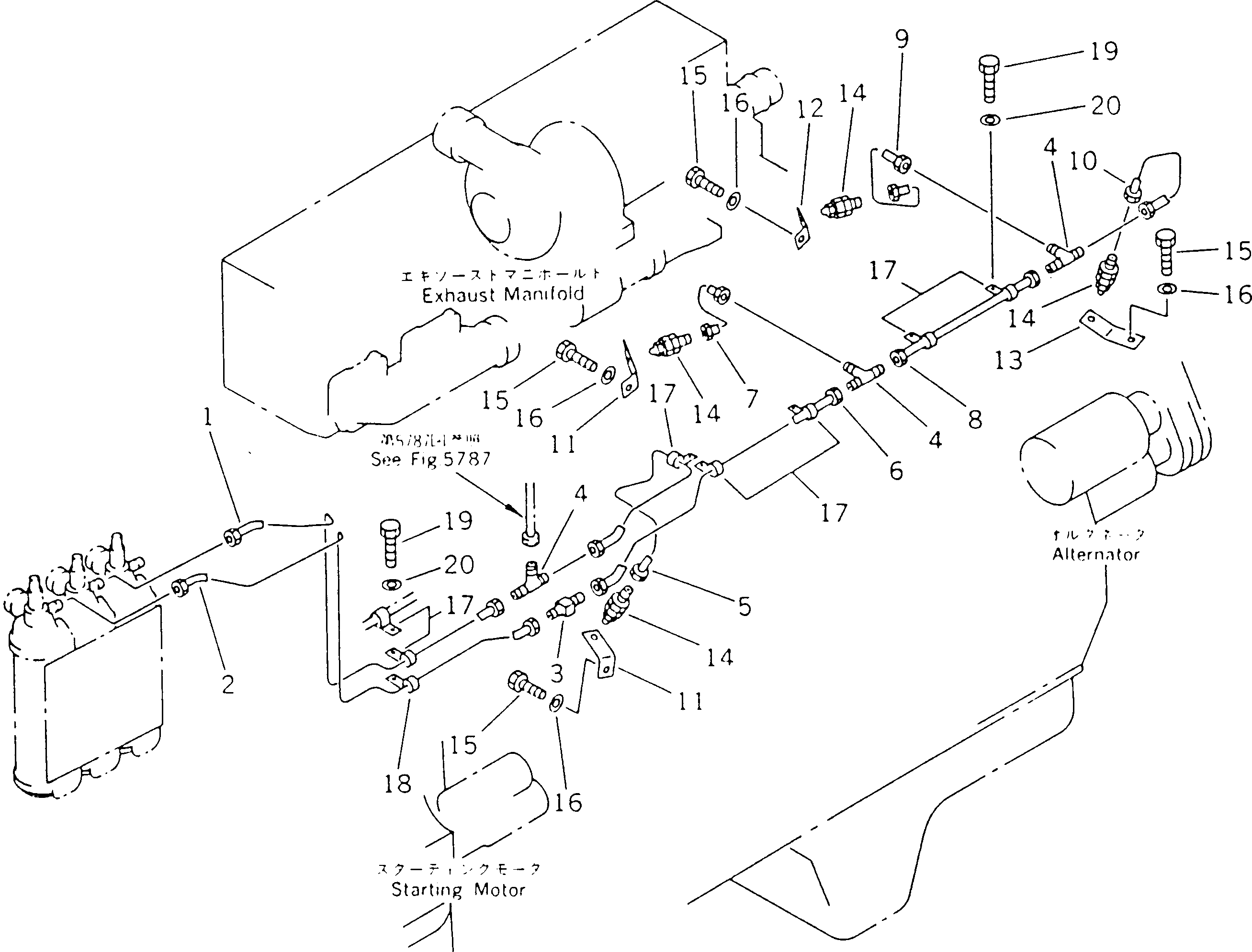 Wheel Dozers Komatsu / WD600-1H S/N 10001-UP (-50cent. Spec.)(wd600-0c) / LENTRALIZED FIRE EXTINGUISHER SYSTEM (2/3)(150490 : 5786)