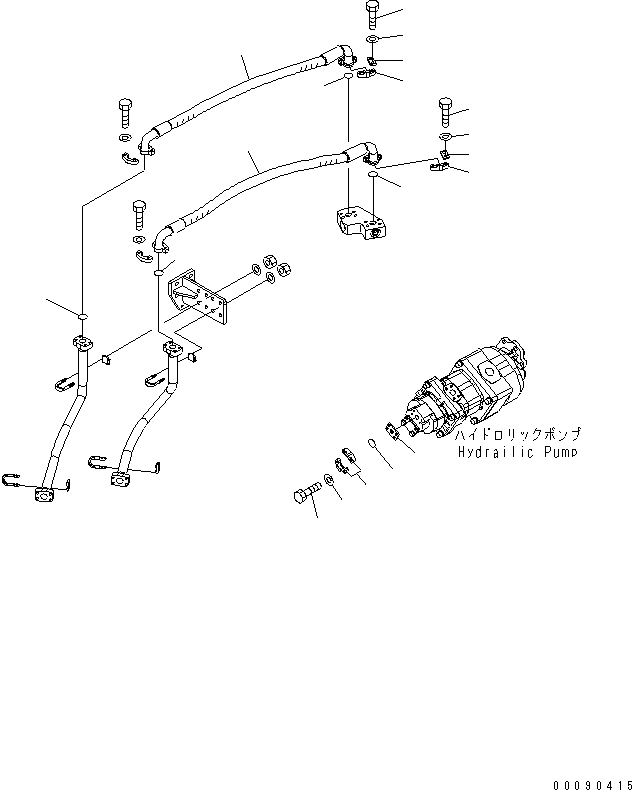 Wheel Dozers Komatsu / WD600-6 S/N 55001-55003(wd600-6c) / TORQUE CONVERTER AND TRANSMISSION (DELIVERY LINE ? 2/2)(#55003-)(150220 : F4310-18A2)
