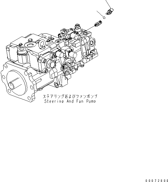 Wheel Dozers Komatsu / WD600-6 S/N 55001-55003(wd600-6c) / TORQUE CONVERTER AND TRANSMISSION (P.M. CLINIC LINE) (3/3)(#55001-)(150300 : F4310-26A0)