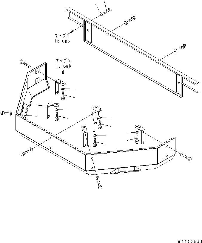 Wheel Dozers Komatsu / WD600-6 S/N 55001-55003(wd600-6c) / OPERATOR