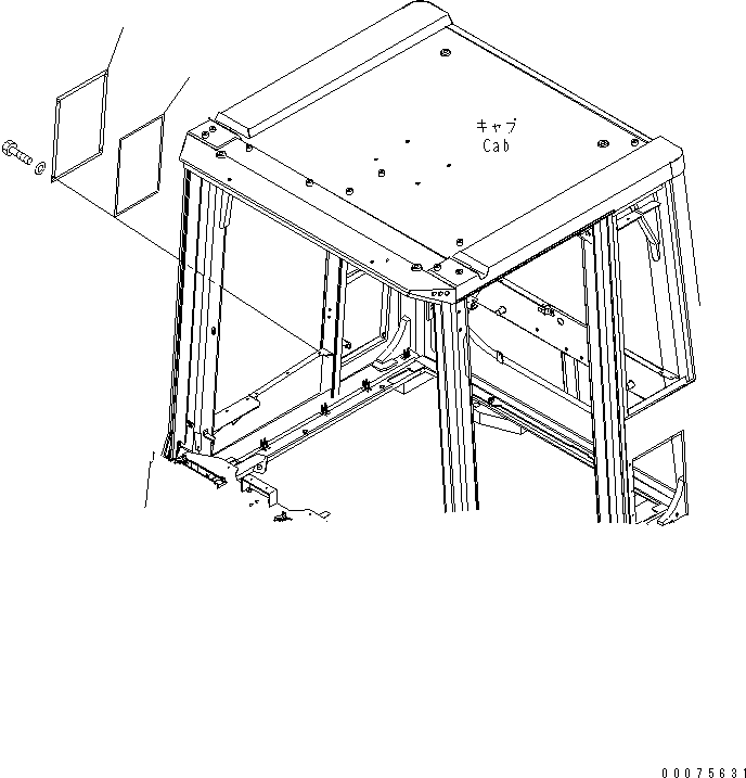 Wheel Dozers Komatsu / WD600-6 S/N 55001-55003(wd600-6c) / OPERATOR