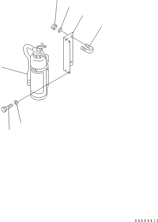 Wheel Dozers Komatsu / WD600-6 S/N 55001-55003(wd600-6c) / FIRE EXTINGUISHER (RUSSIAN)(#55001-)(390120 : V0305-01A9)