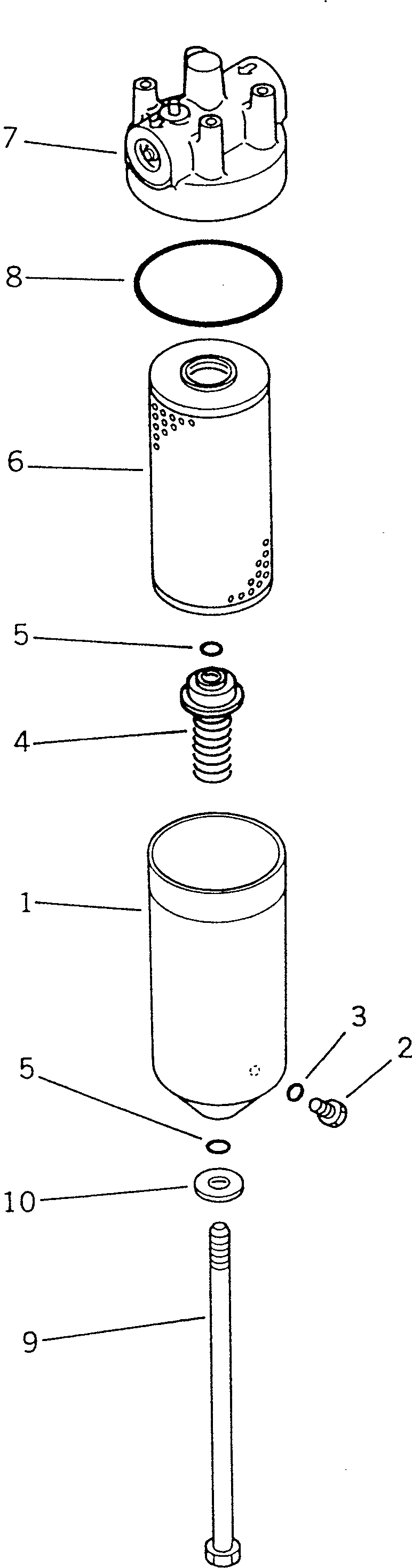 Compactors Komatsu / WF450T-1 S/N 10001-UP(wf450t-r) / TORQFLOW OIL FILTER(060210 : 2651)