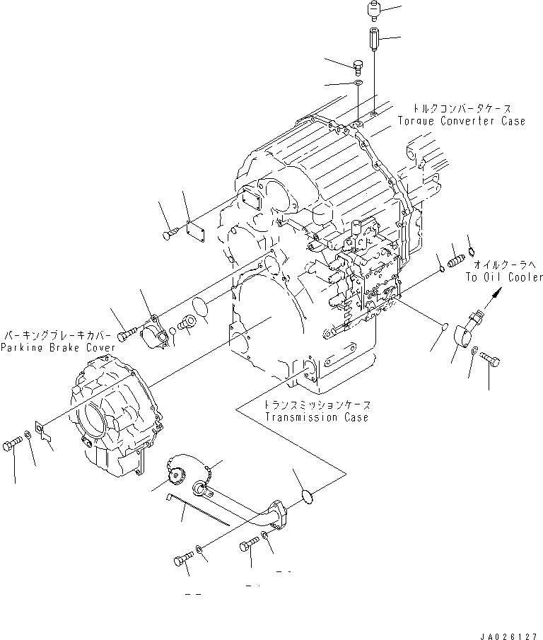 Compactors Komatsu / WF450T-3 S/N 53001-UP(wf450t1c) / TRANSMISSION (ACCESSORY)(150250 : F4350-67A0)