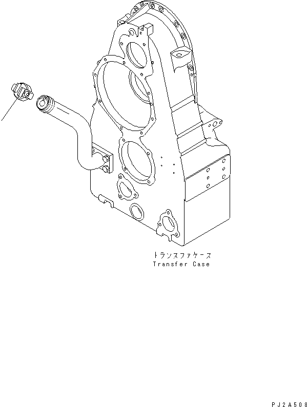 Compactors Komatsu / WF550-3D S/N 50001-UP(wf550-3c) / TORQUE CONVERTER AND TRANSMISSION (FILLER CAP ? LOCK TYPE)(150070 : F4300-02A0)